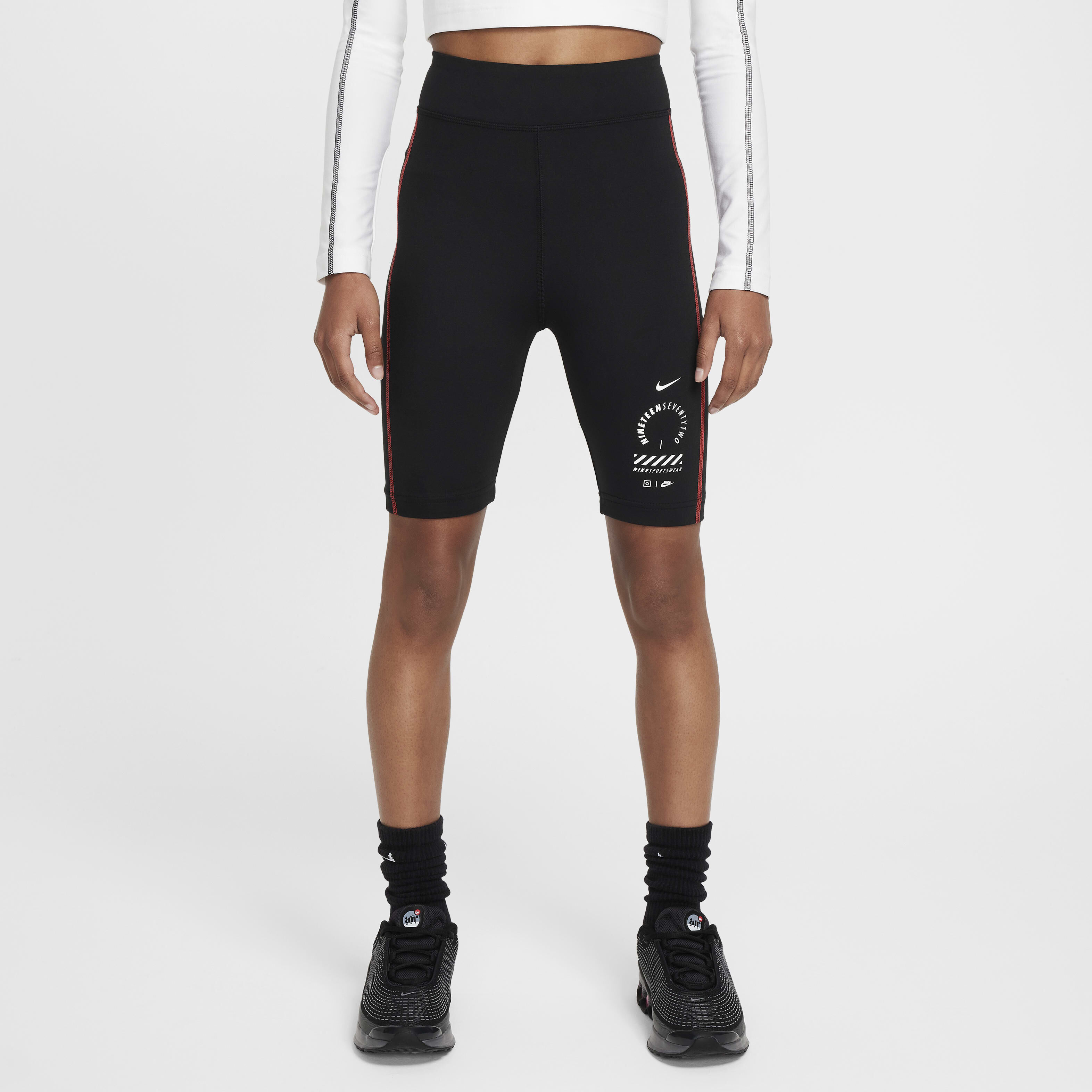 Girls nike cycling shorts hotsell