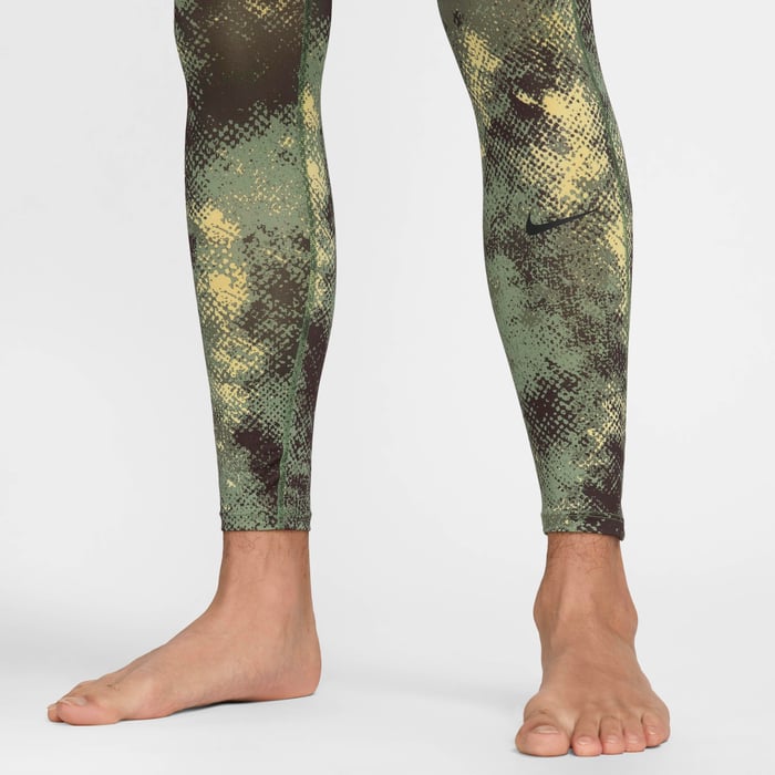Buy Nike Pro Camo Men's Dri-FIT Tights Oil Green/Medium Olive
