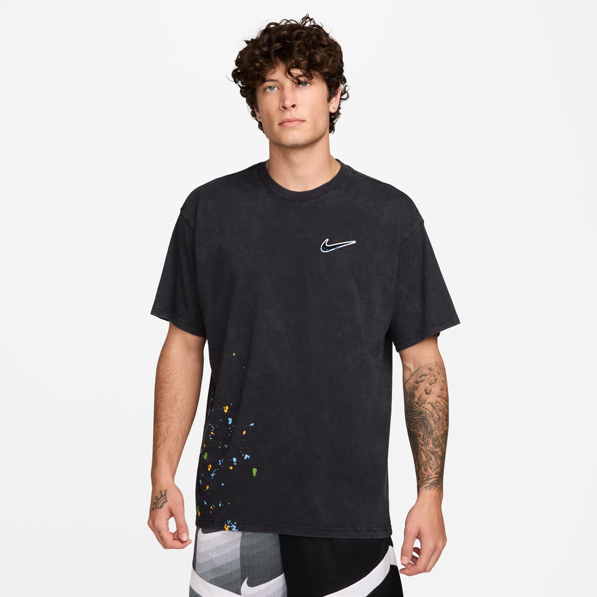 Buy Nike Men's Max90 Basketball T-Shirt - Black | Nike