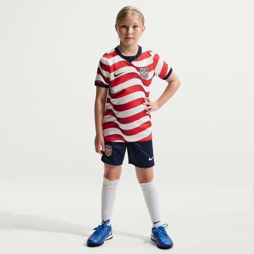 Kids' Jerseys-Nike, USMNT 2026 Stadium Home, Older Kids' Nike Dri-FIT Football Replica Shirt
