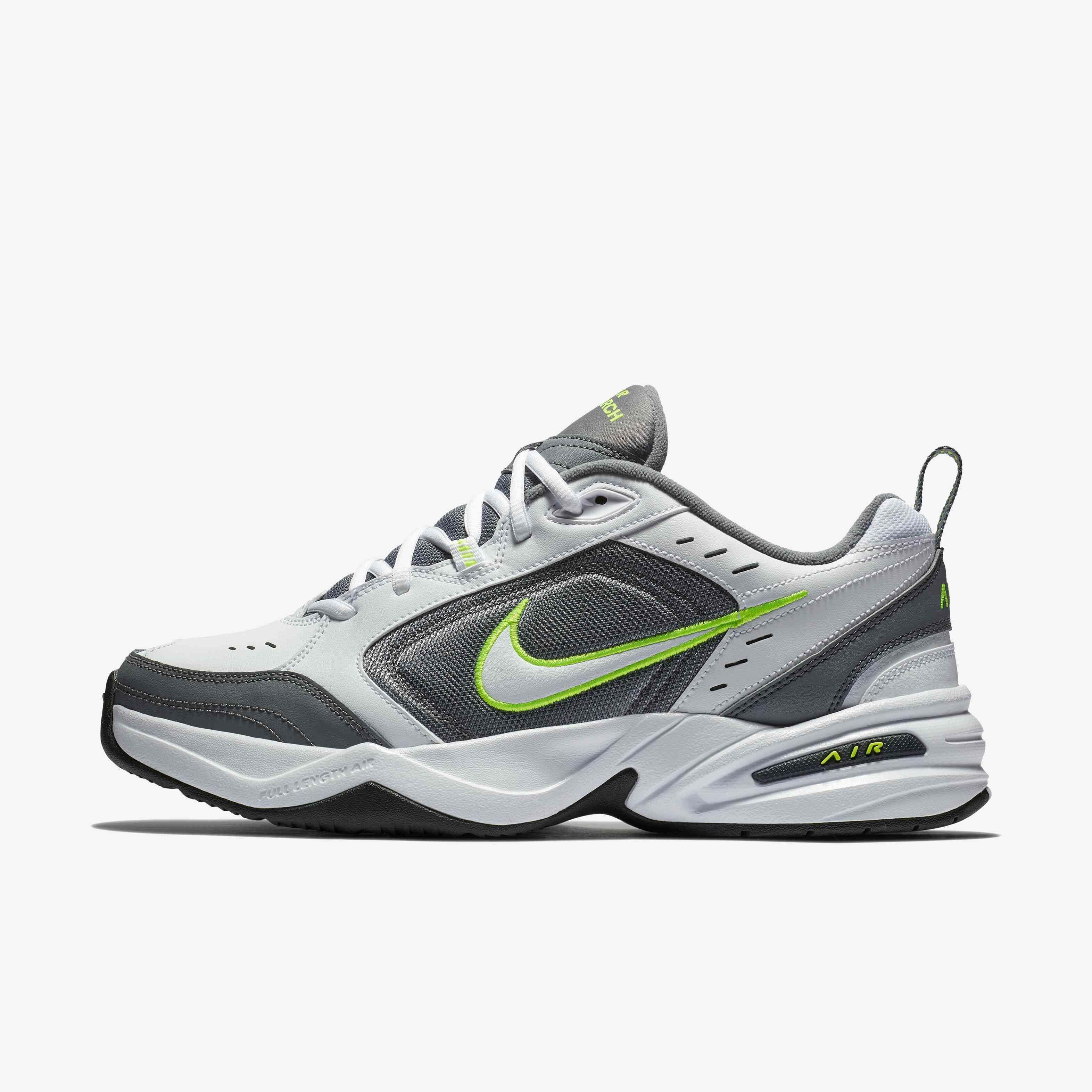 Buy Nike Air Monarch IV Men's Workout Shoes White/Cool Grey