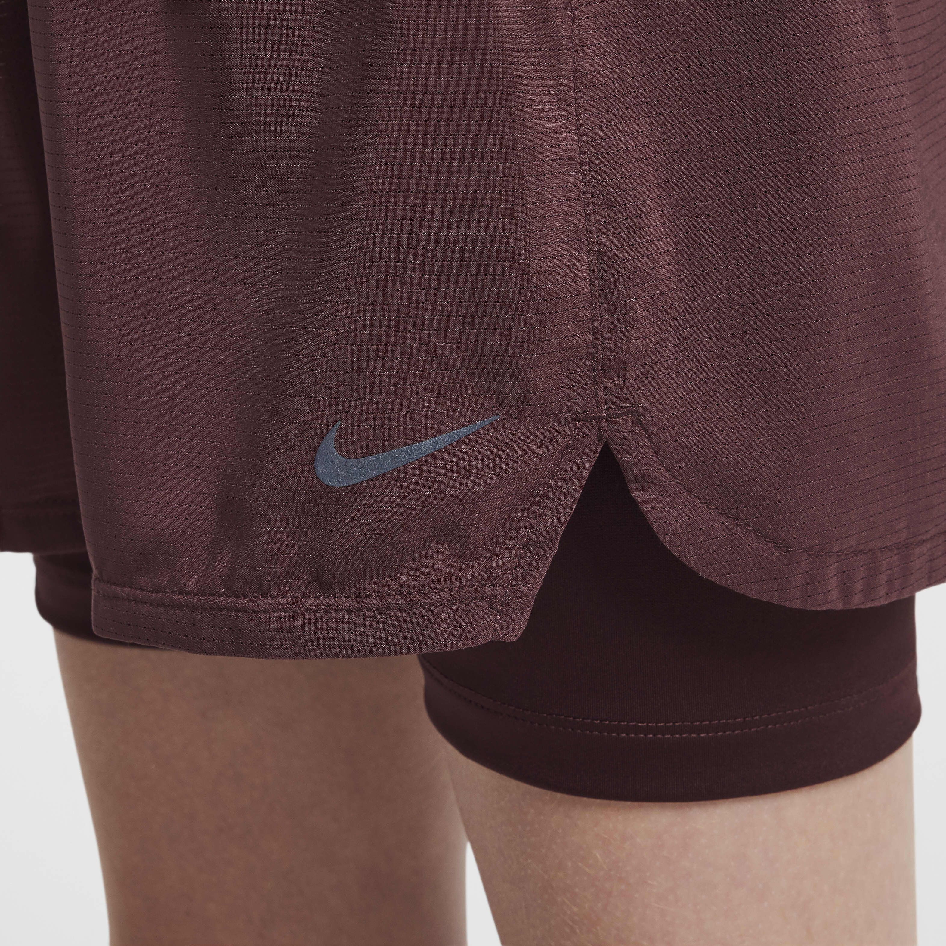 Buy Nike Older Kids' (Girls') Dri-FIT ADV Shorts - Burgundy