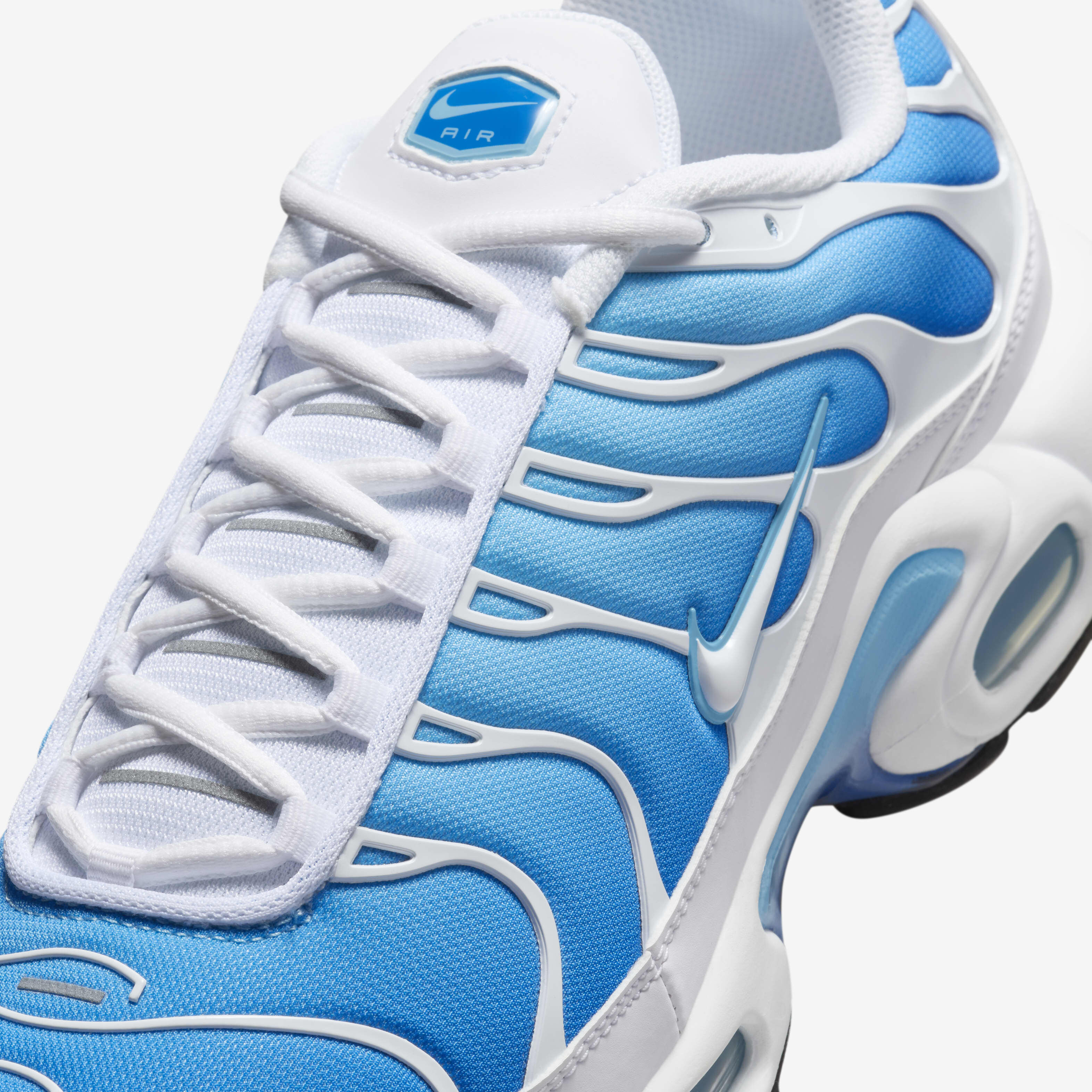 Buy Nike Air Max Plus Men s Shoes Battle Blue Black White Blue Gaze Nike Kuwait Official