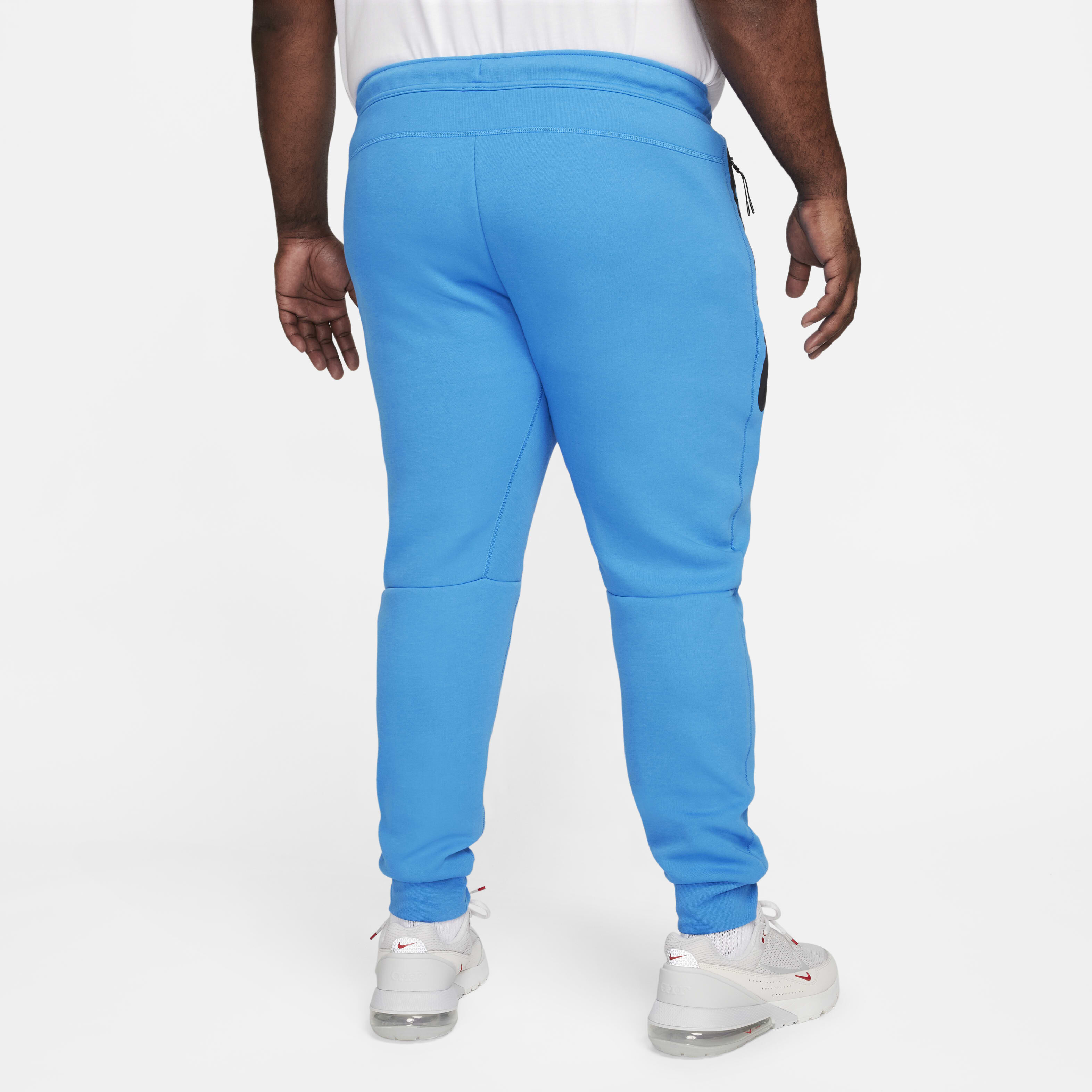 Nike blue fleece tracksuit deals