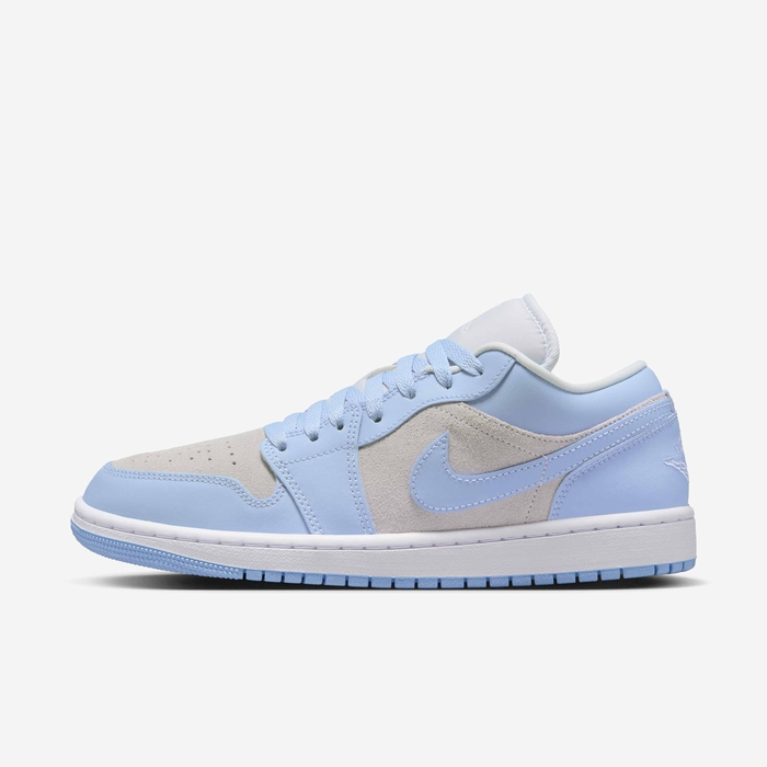 Buy Air Jordan Low Women's Shoes Football Grey/White/Aluminium