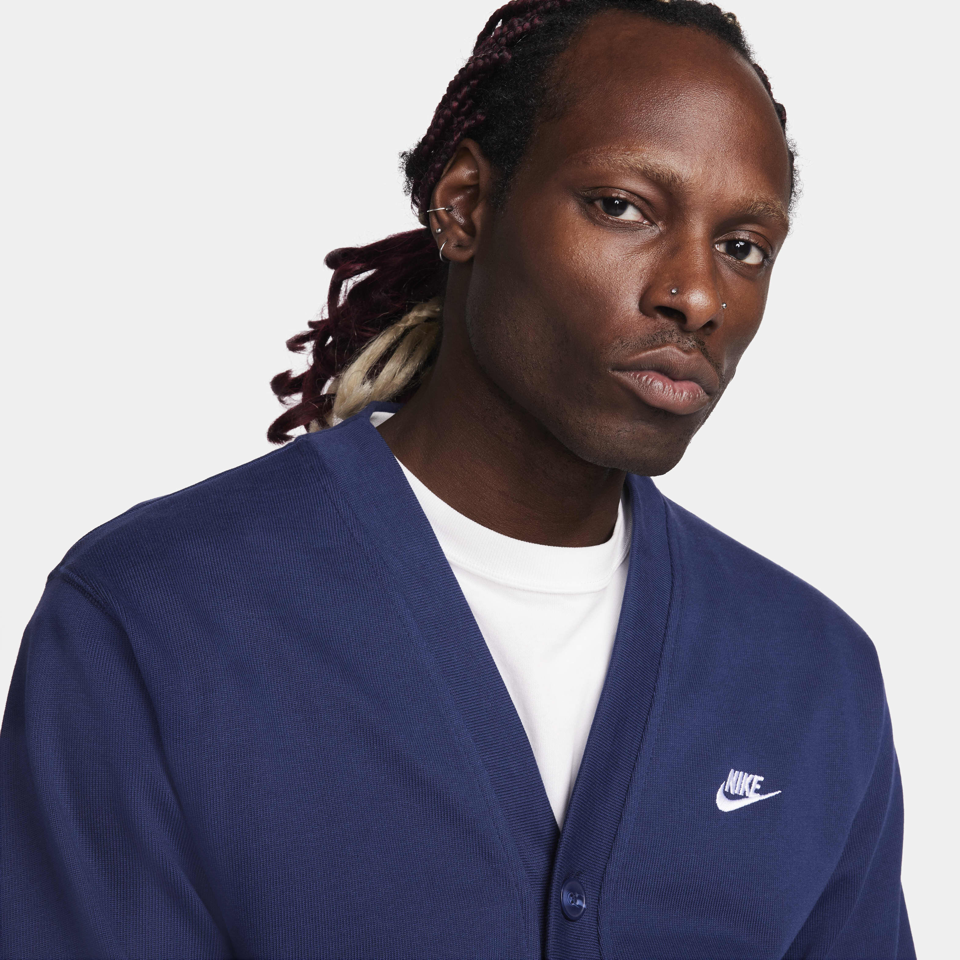 Nike cardigan mens cheap