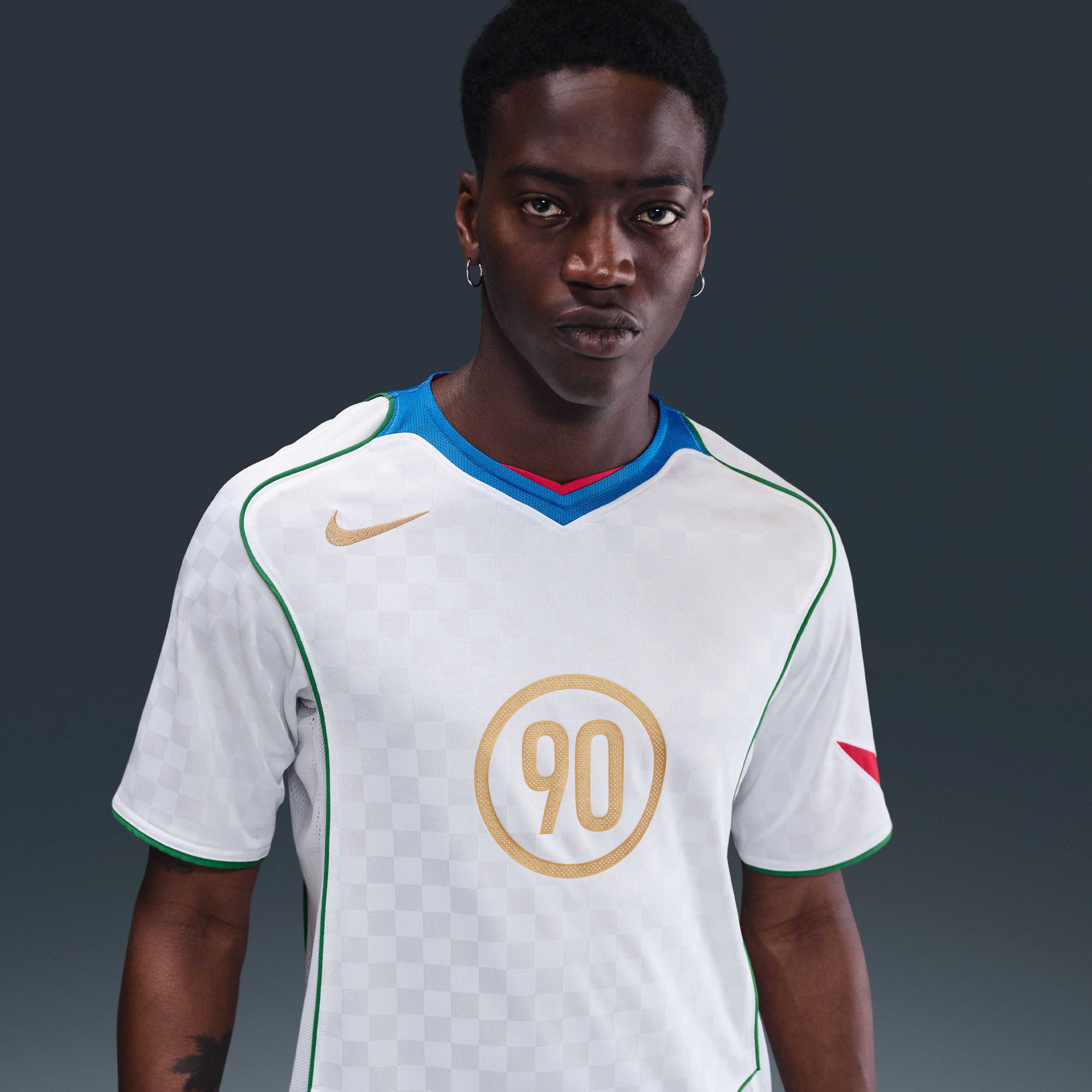 Buy Nike Total 90 Men's Dri-FIT Soccer Jersey - White/Italy
