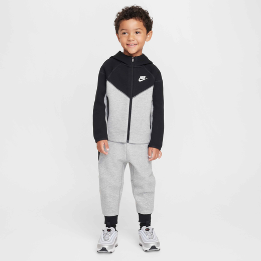 Kids Haddad-Nike, Nike Sportswear Tech Fleece Full-Zip Set, Toddler 2-Piece Hoodie Set