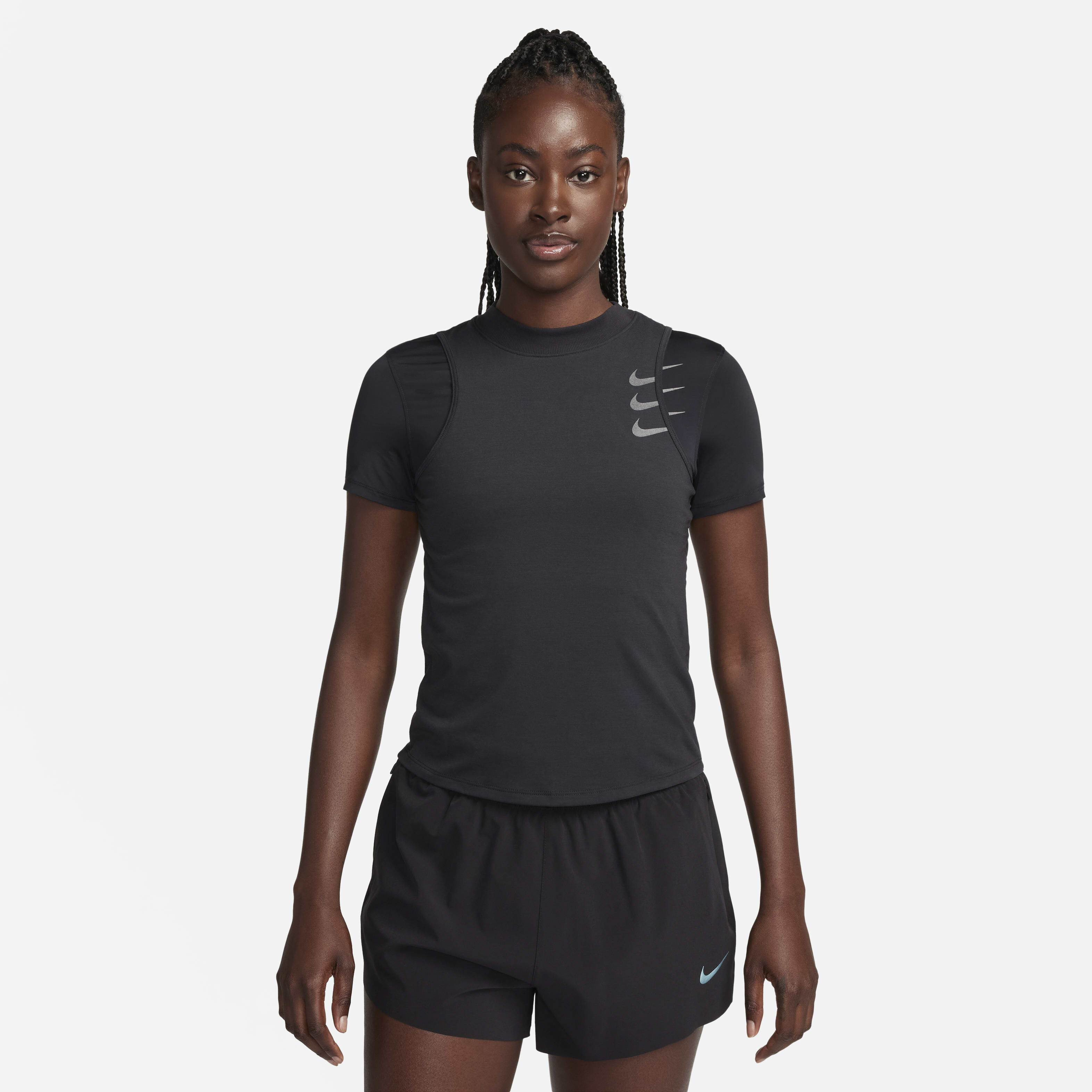 Nike women's short sleeve running top new arrivals