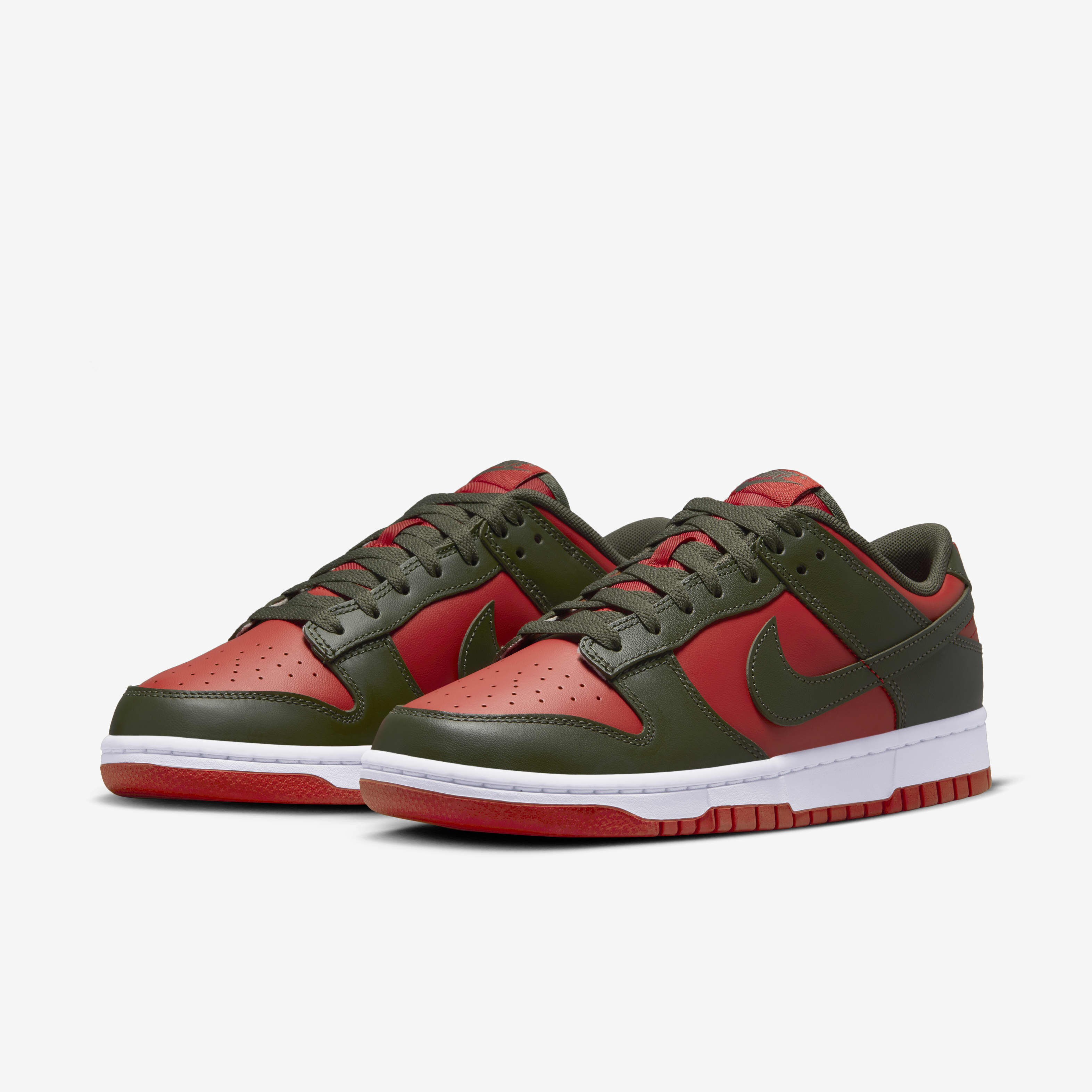 Buy Nike Dunk Low Retro Men's Shoes Mystic Red/Mystic Red/White