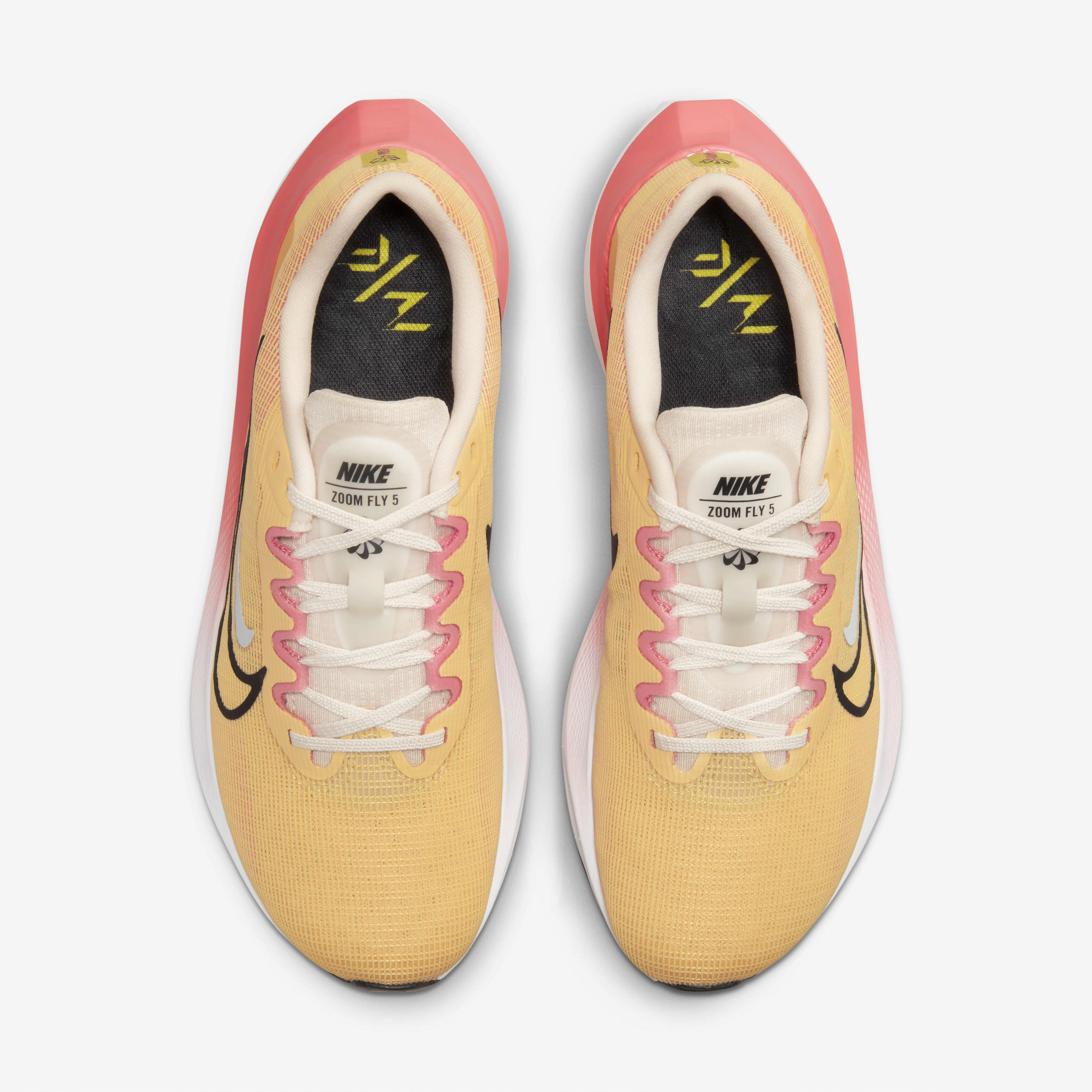 Buy Nike Zoom Fly 5 Women s Road Running Shoes Topaz Gold Sea Coral White Black Nike Kuwait Official