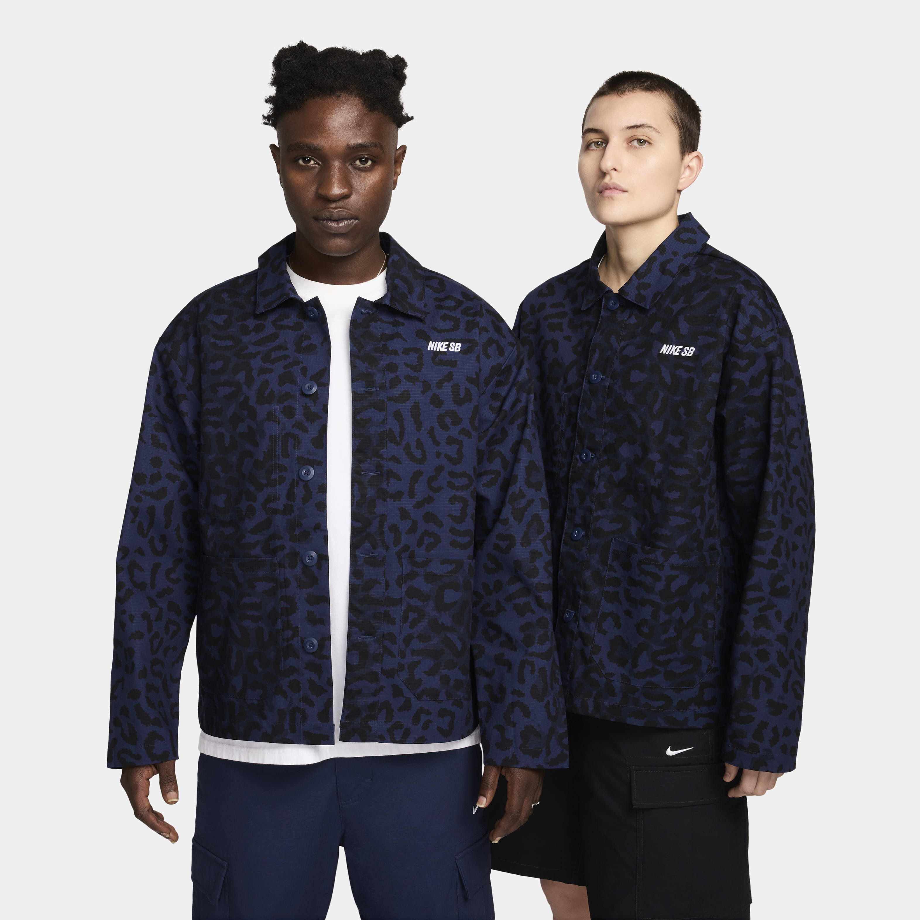 Nike leopard print jacket hot sale