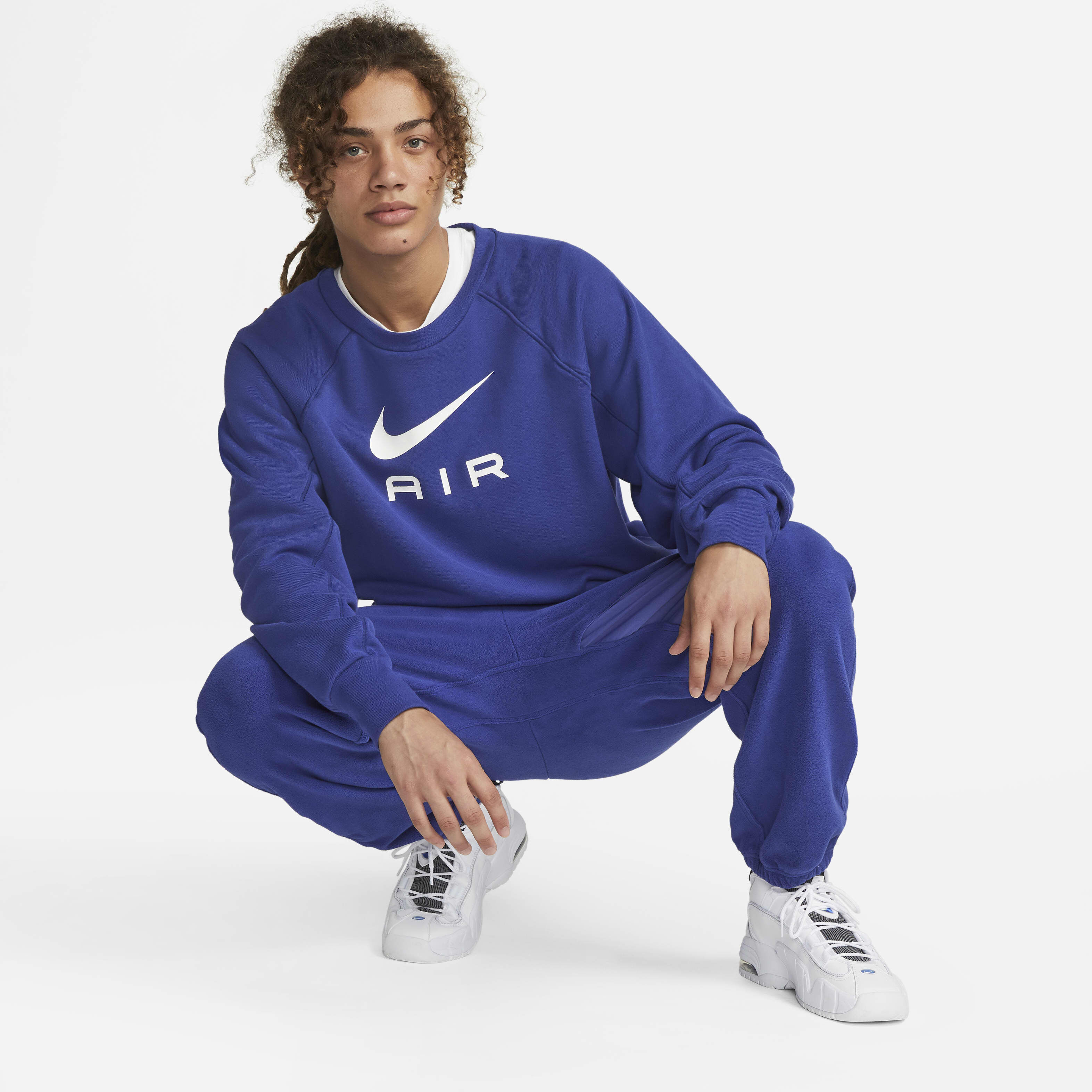Buy Nike Sportswear Air Men s French Terry Crew Nike Kuwait Official