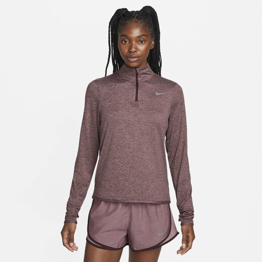 T-Shirts & Tops-Nike, Nike Swift, Women's UV Protection 1/4-Zip Running Top