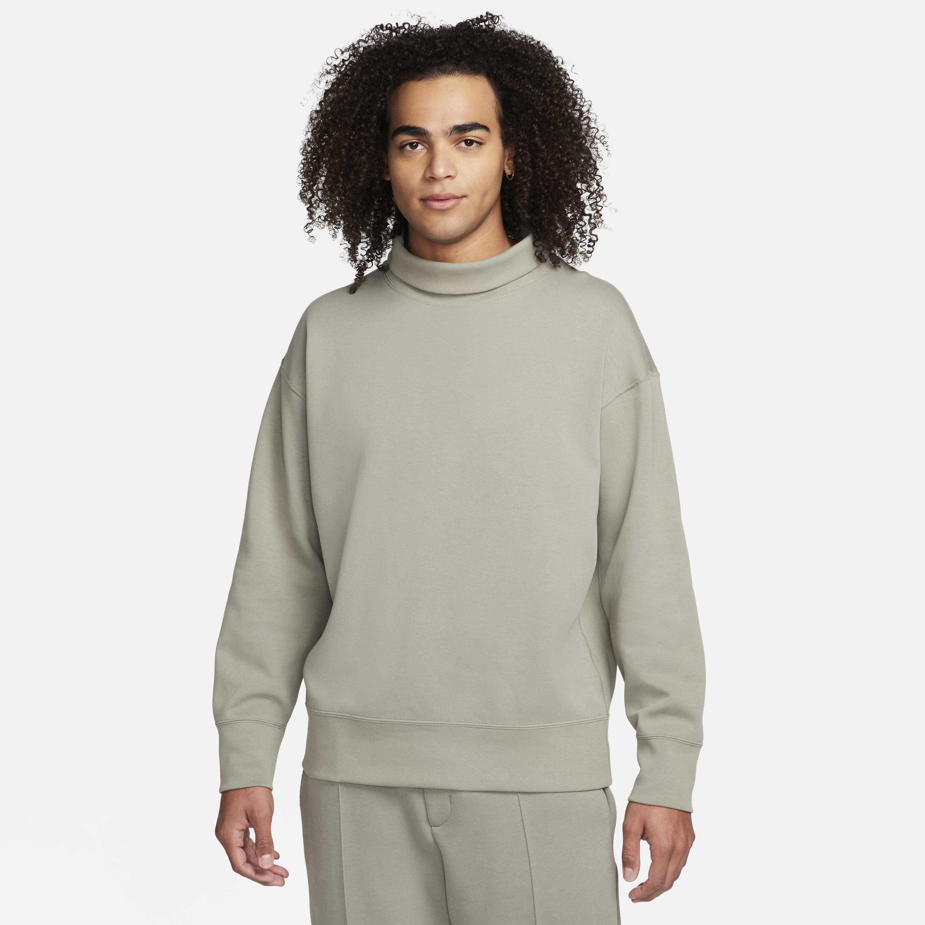 Oversized turtleneck sweatshirt shop