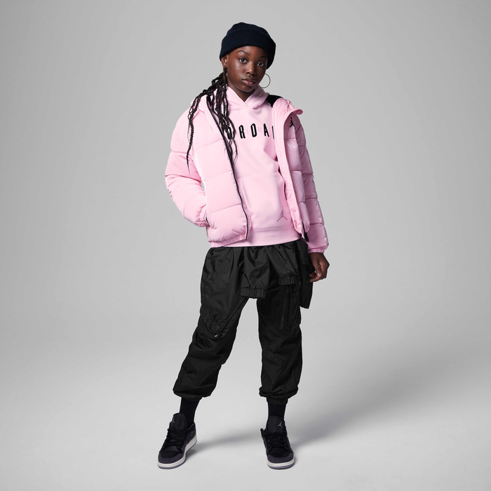 Jordan Soft Touch Mixed Pullover Hoodie image number 4 Jordan Soft Touch Mixed Pullover Hoodie image number 4