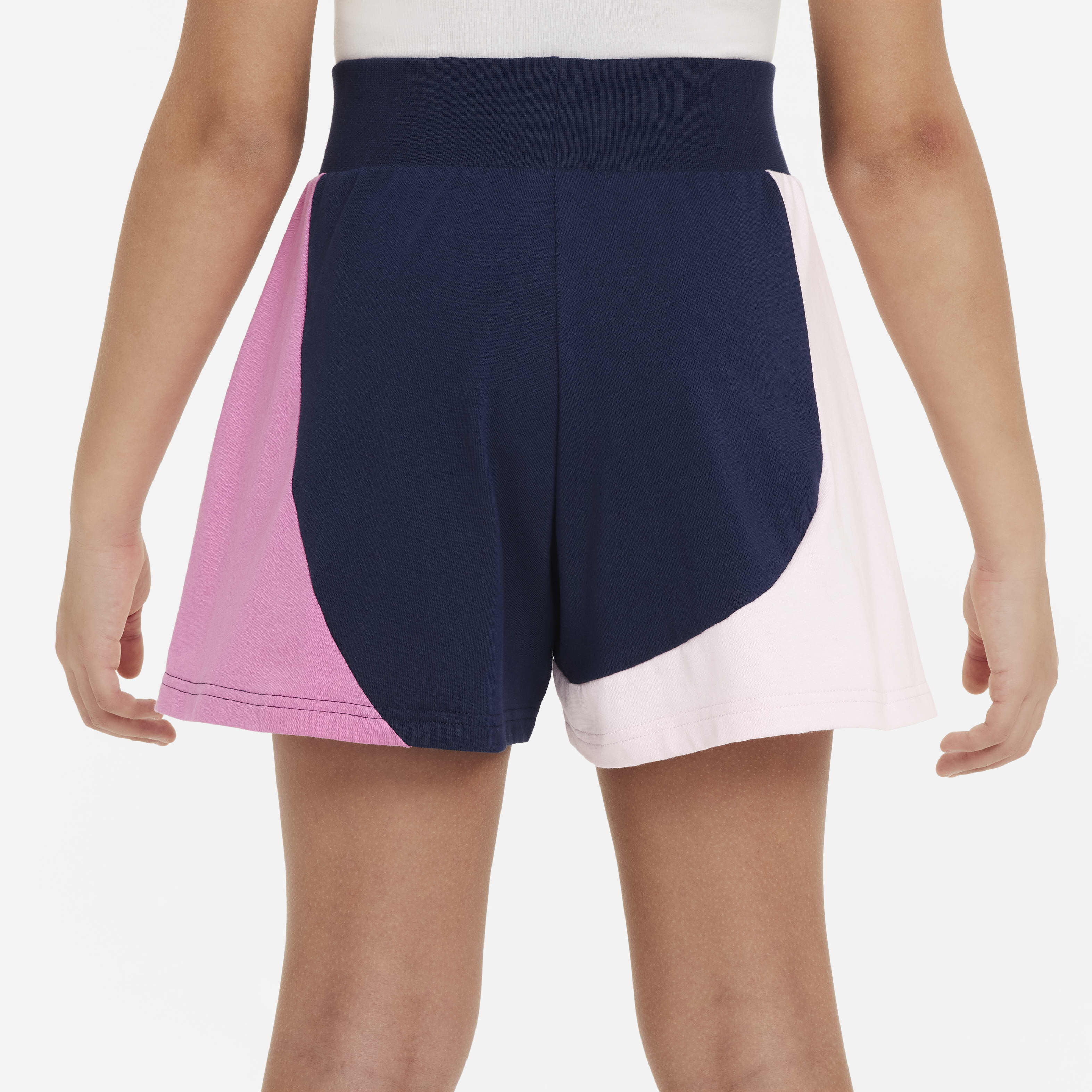 nike shorts pink and blue