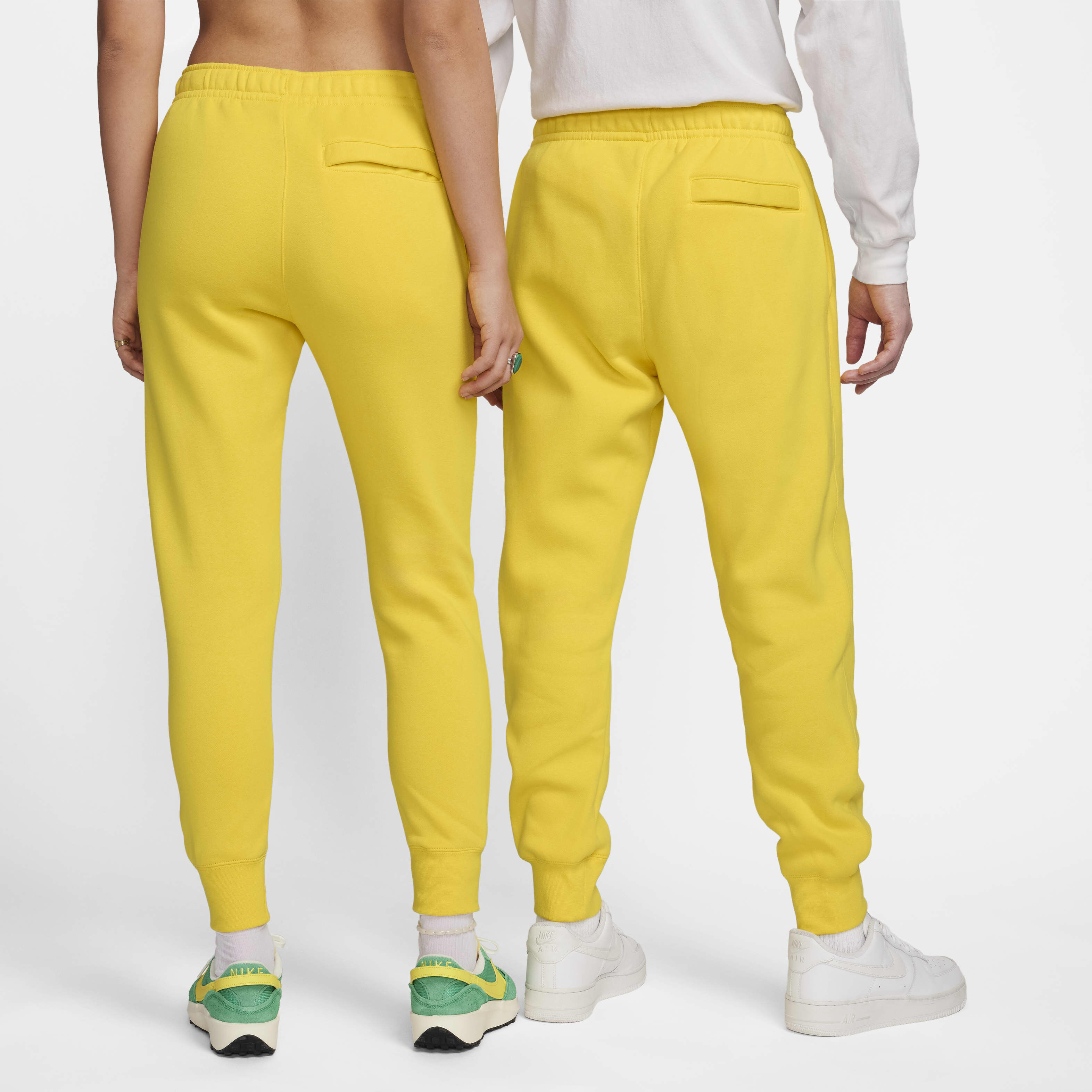 Yellow nike joggers online