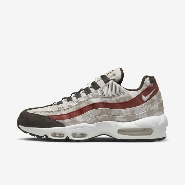 Buy Nike Air Max 95 Men's Shoes Light Bone/Khaki/Dune Red/Summit