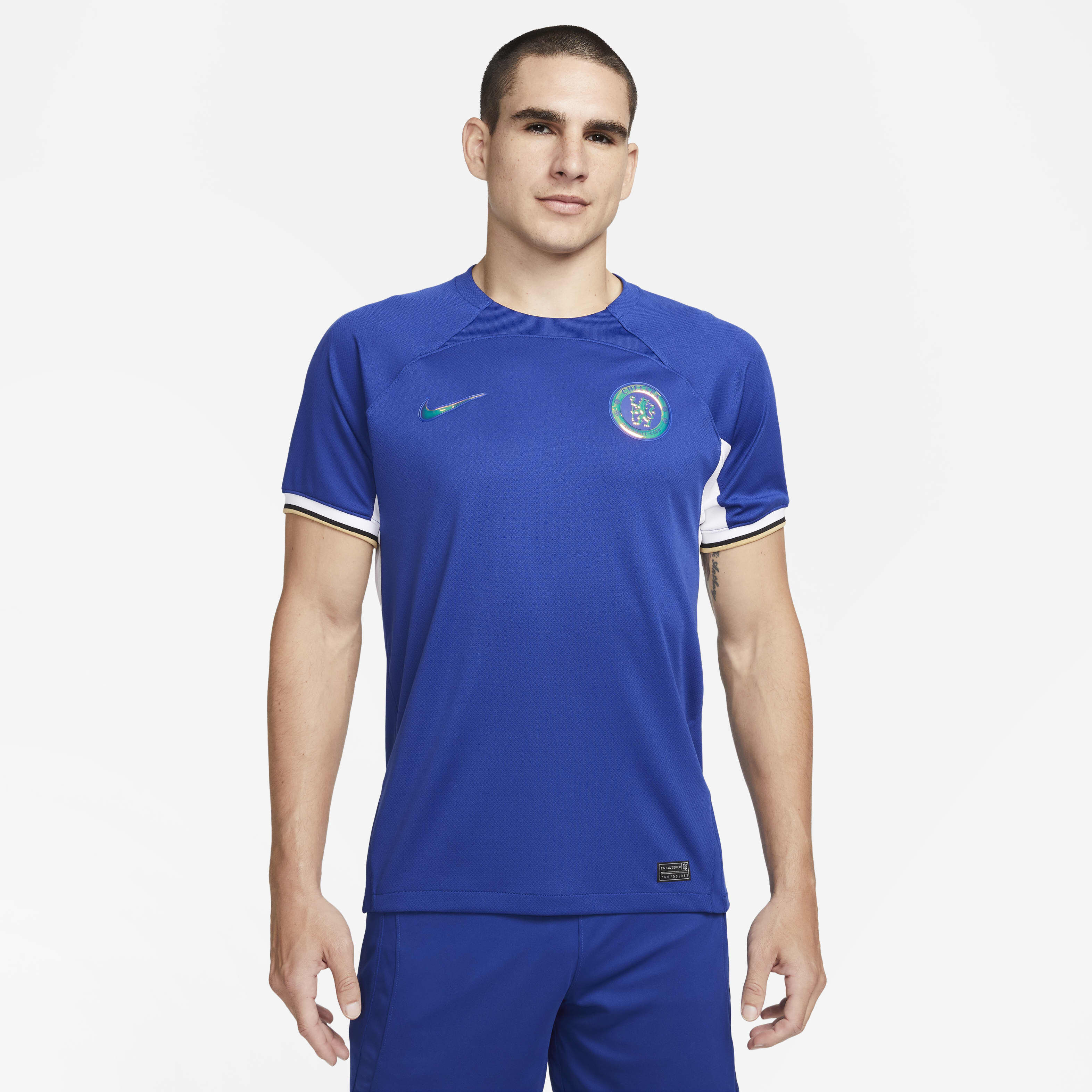 Chelsea FC Nike DRI-FIT ユニフォーム 23-24 Buy Chelsea F.C. 2023/24 Stadium Home Men's Nike Dri-FIT Football