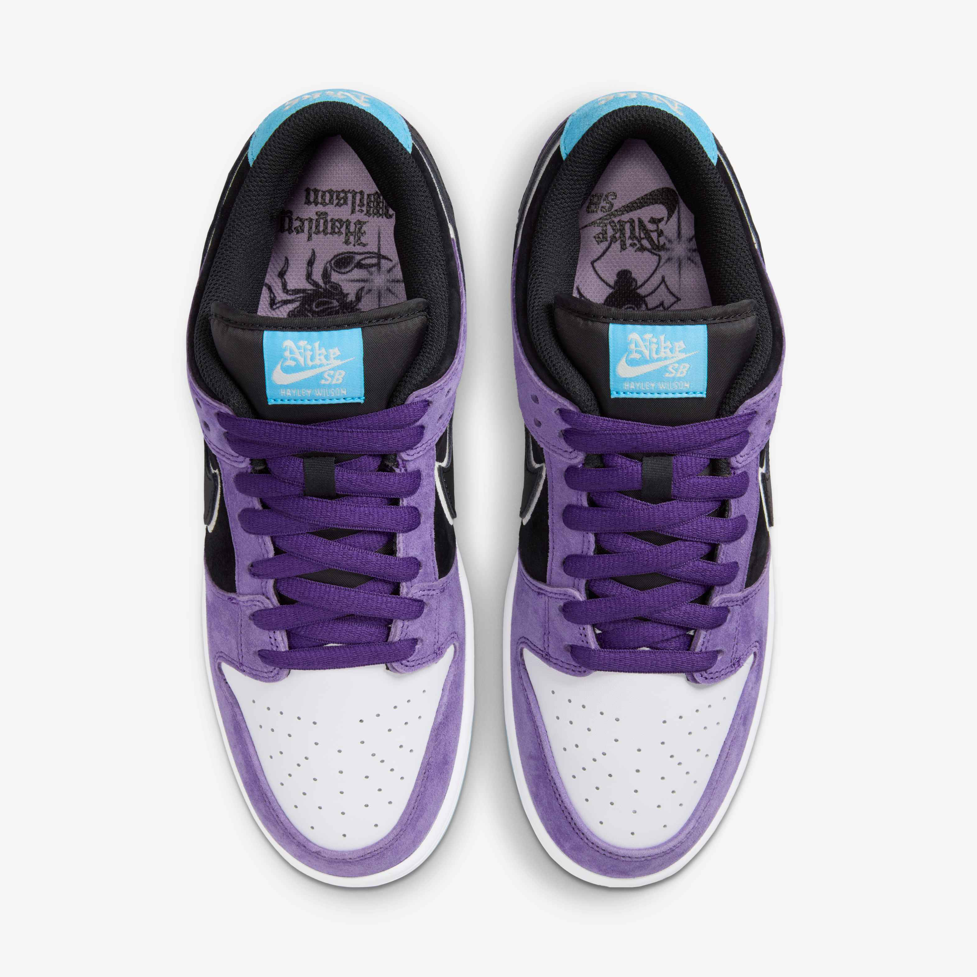 Buy Nike SB Dunk Low Pro Skate Shoes Court Purple/White/Lagoon