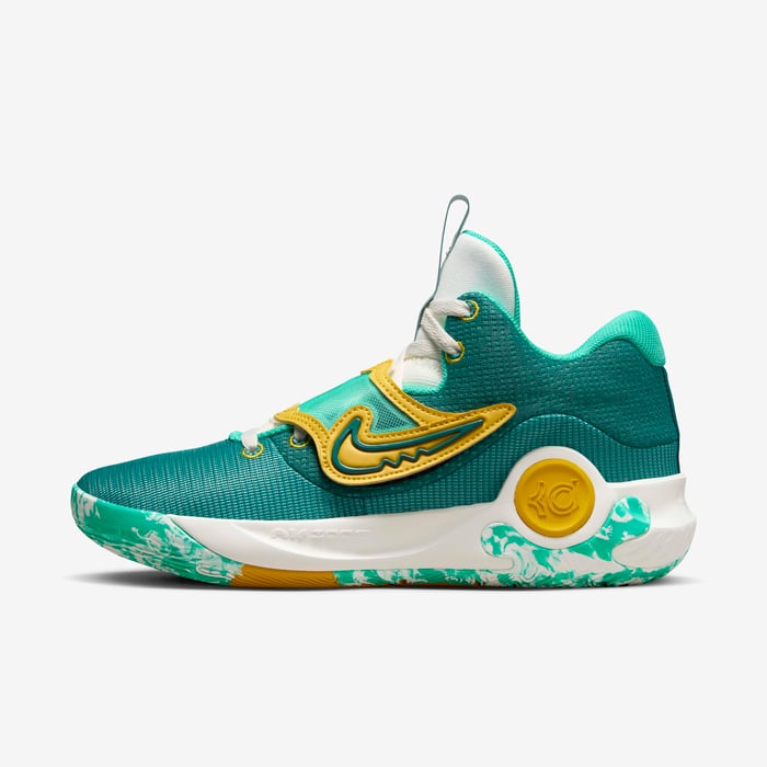 Buy KD Trey X Basketball Shoes Clear Jade/Sail/Vivid Sulphur