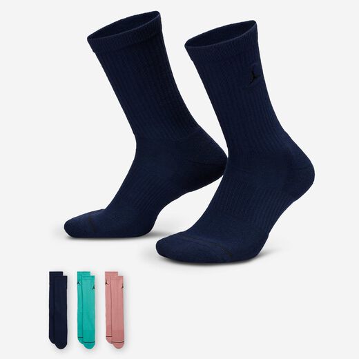All Accessories & Equipments-JRDN, Jordan, Everyday Crew Socks (3 pairs)