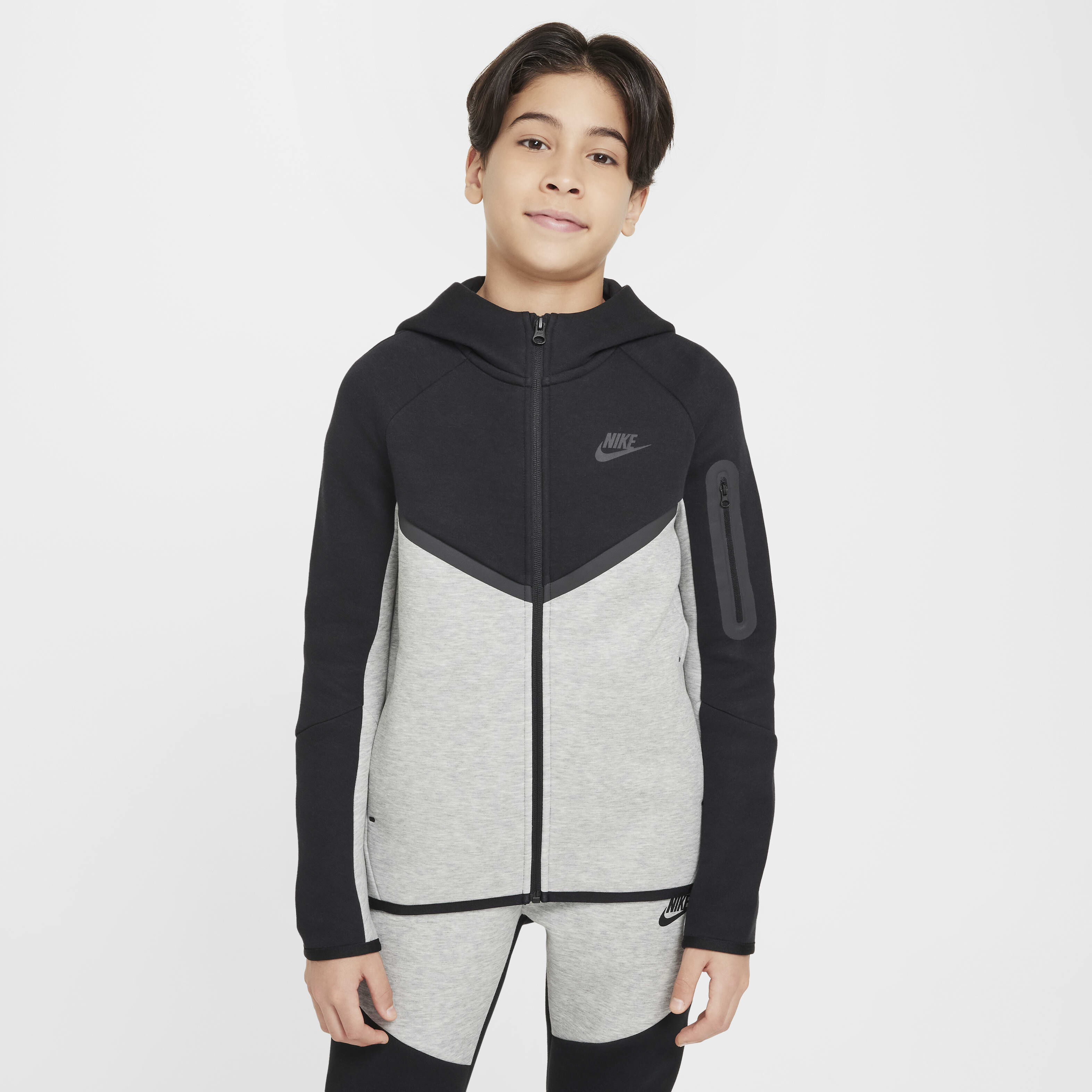 Buy Nike Sportswear Tech Fleece Older Kids Full Zip Hoodie Nike Kuwait Official