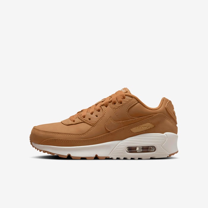 Buy Nike Air Max 90 Older Kids' Shoes Flax/Sail/Flax Nike