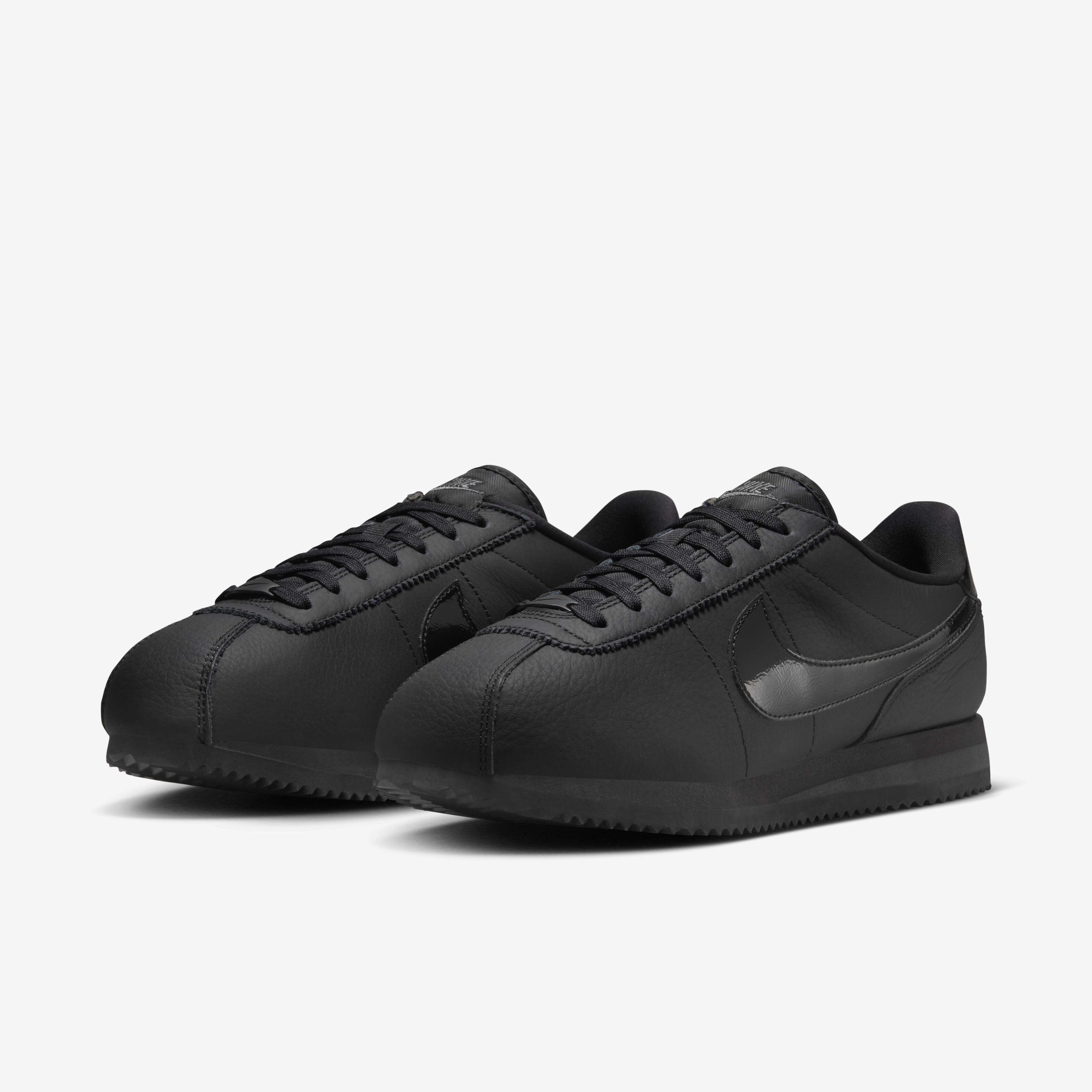 Nike cortez noir cuir jordan outlet