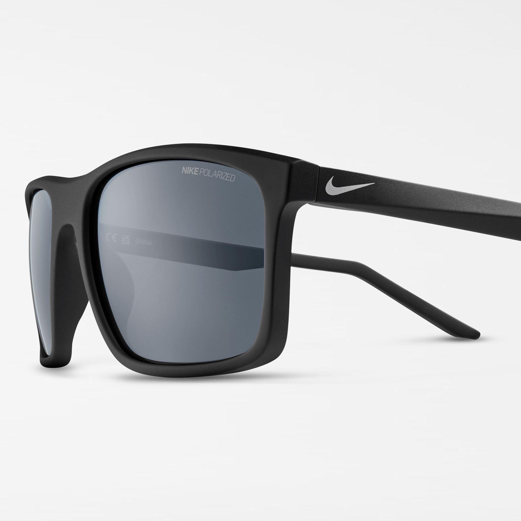 Buy Nike Fire Large Polarized Sunglasses Black/Wolf Grey Nike