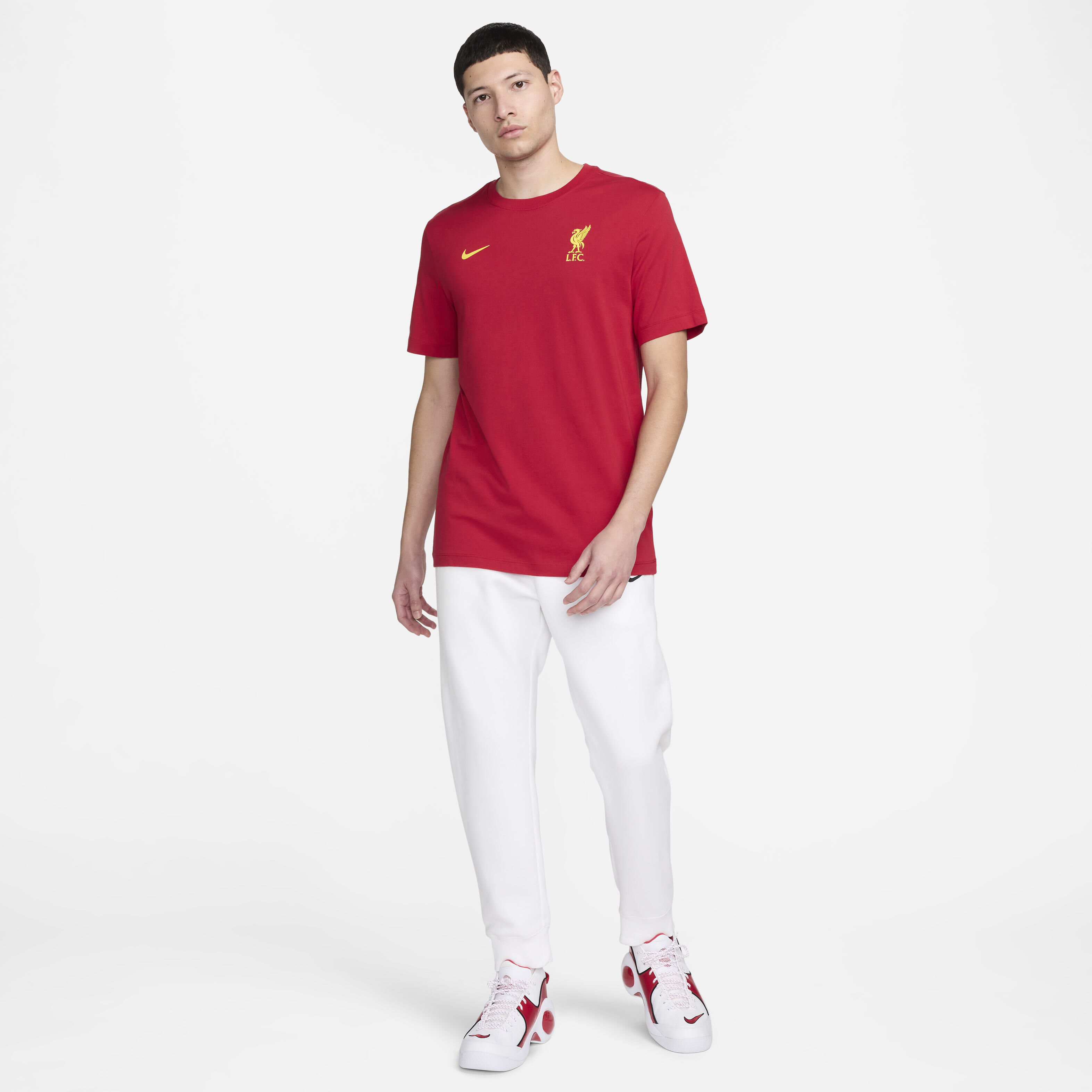 Buy Liverpool F.C. Essential Men's Nike Football T-Shirt