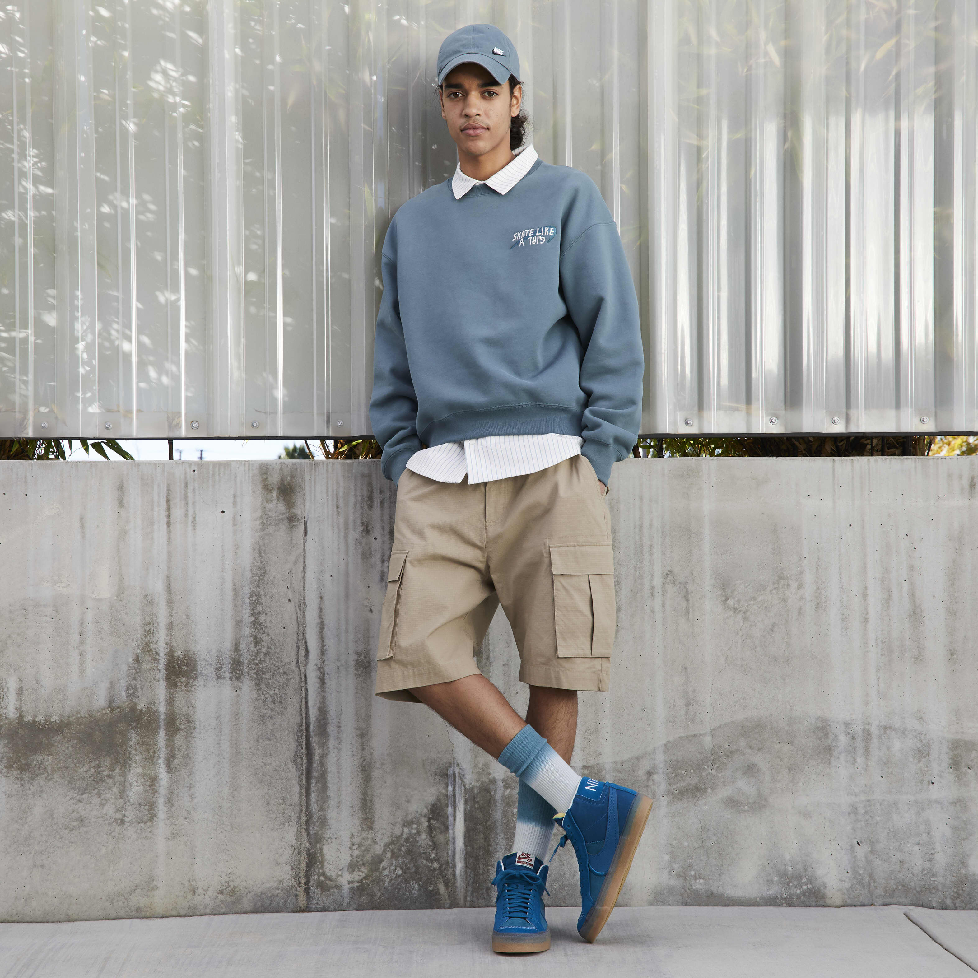 Mid Outfit Avec Nike Blazer Nike Blazer Outfit Ideas Hotsell