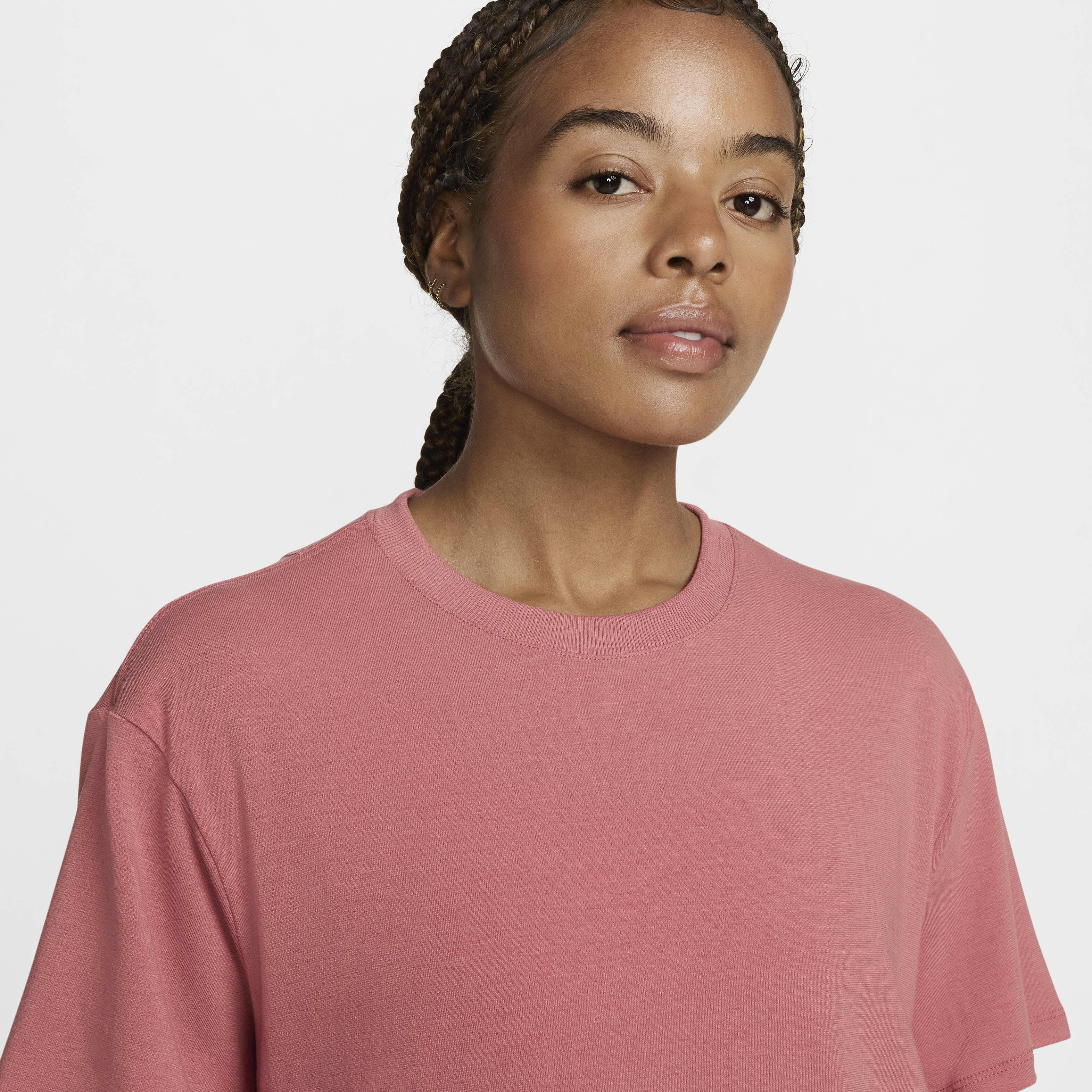 ナイキ Nike オンe Relaxed Dri-fit Top レディース シャツ トップス Rust Pink/Canyon Rust Women's Nike One Relaxed Dri-fit Top | Zappos.com