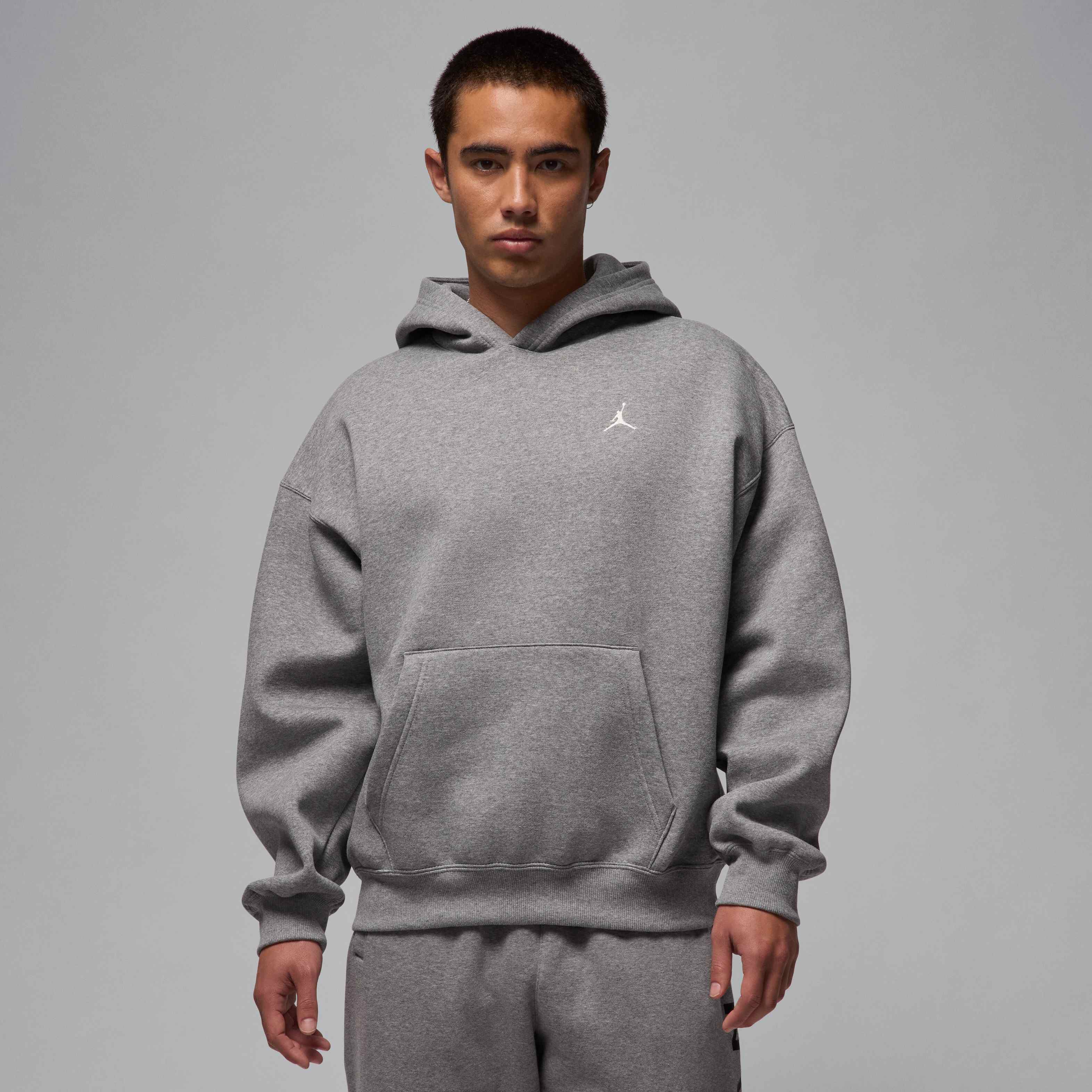 ★★Nike★★ Jordan Brooklyn Fleece Pullover Hoodie M Carbon Jordan Brooklyn Fleece Hoodie | Apparel » Buy online now!