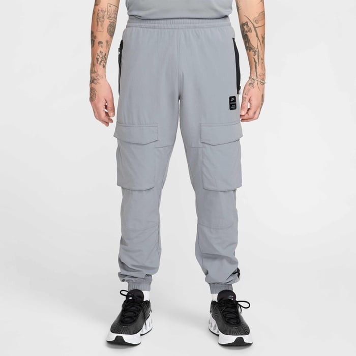 Buy Nike Sportswear Air Max Men's Woven Cargo Trousers Cool Grey