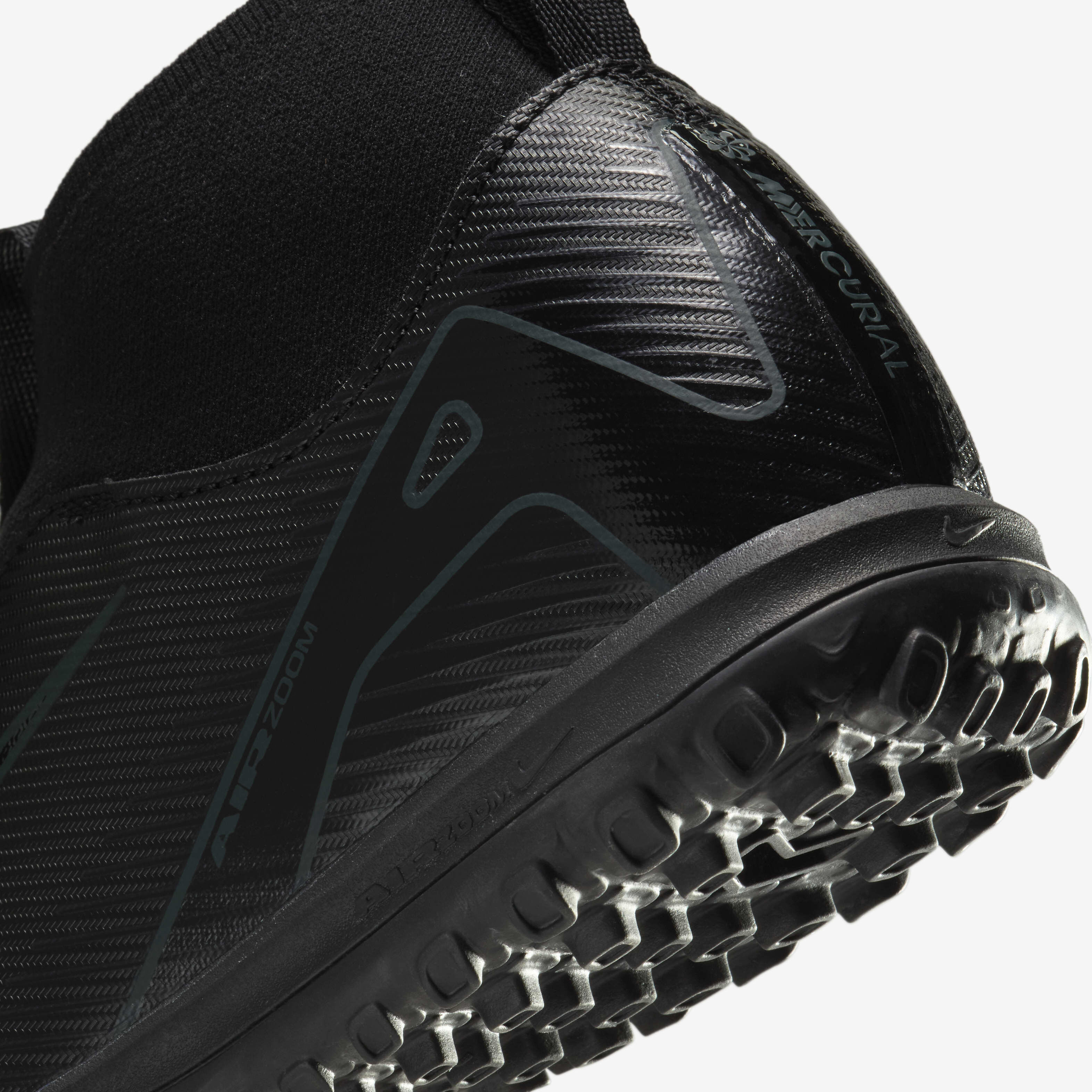 Buy Nike Jr. Mercurial Superfly 10 Academy Younger Older Kids TF High Top Football Shoes Black Deep Jungle Black Nike Kuwait Official