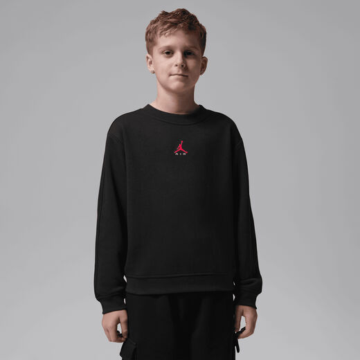 Jordan Hoodies & Sweatshirts-JRDN, Jordan, Big Kids' Brooklyn French Terry Crew