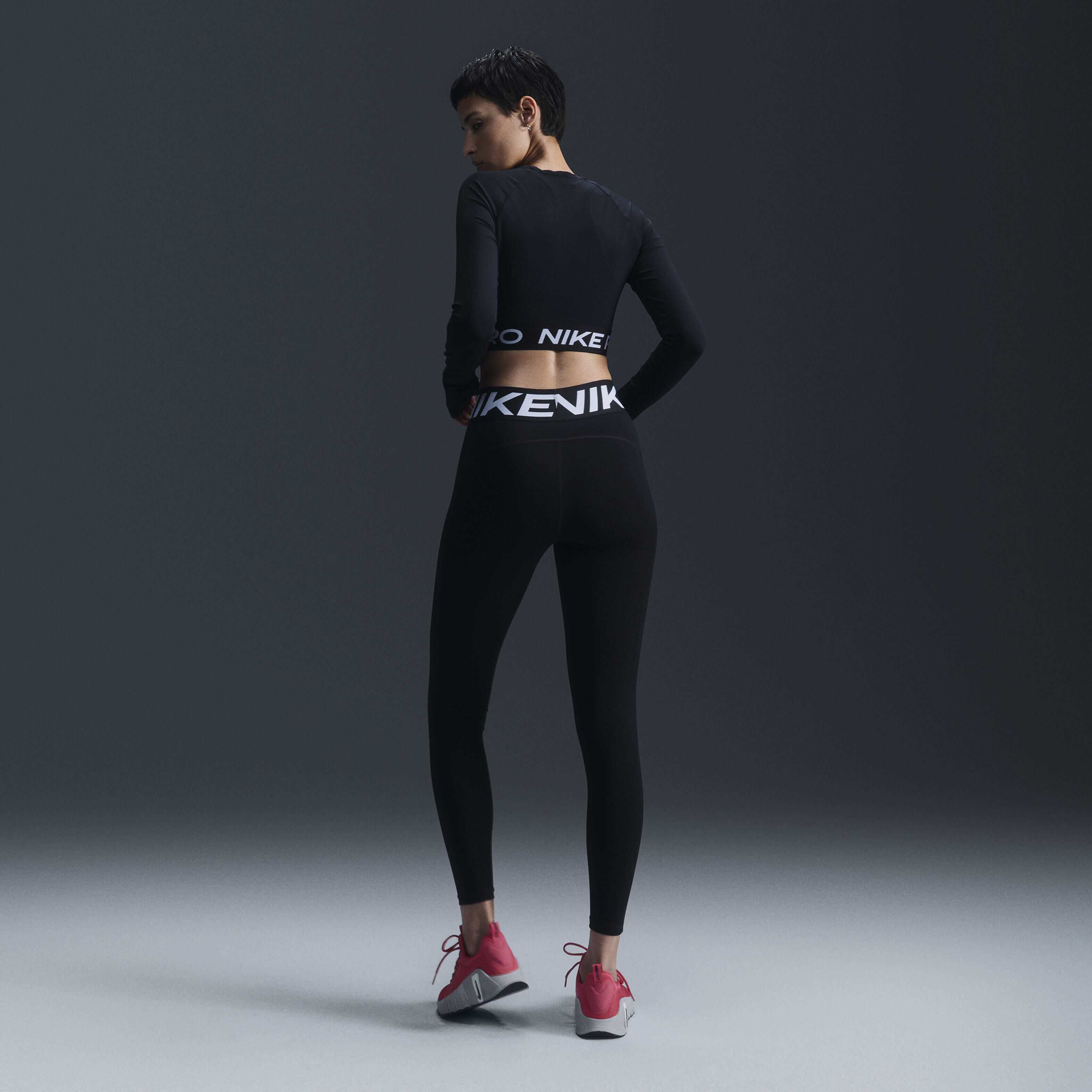 Nike training sculpt leggings in black top