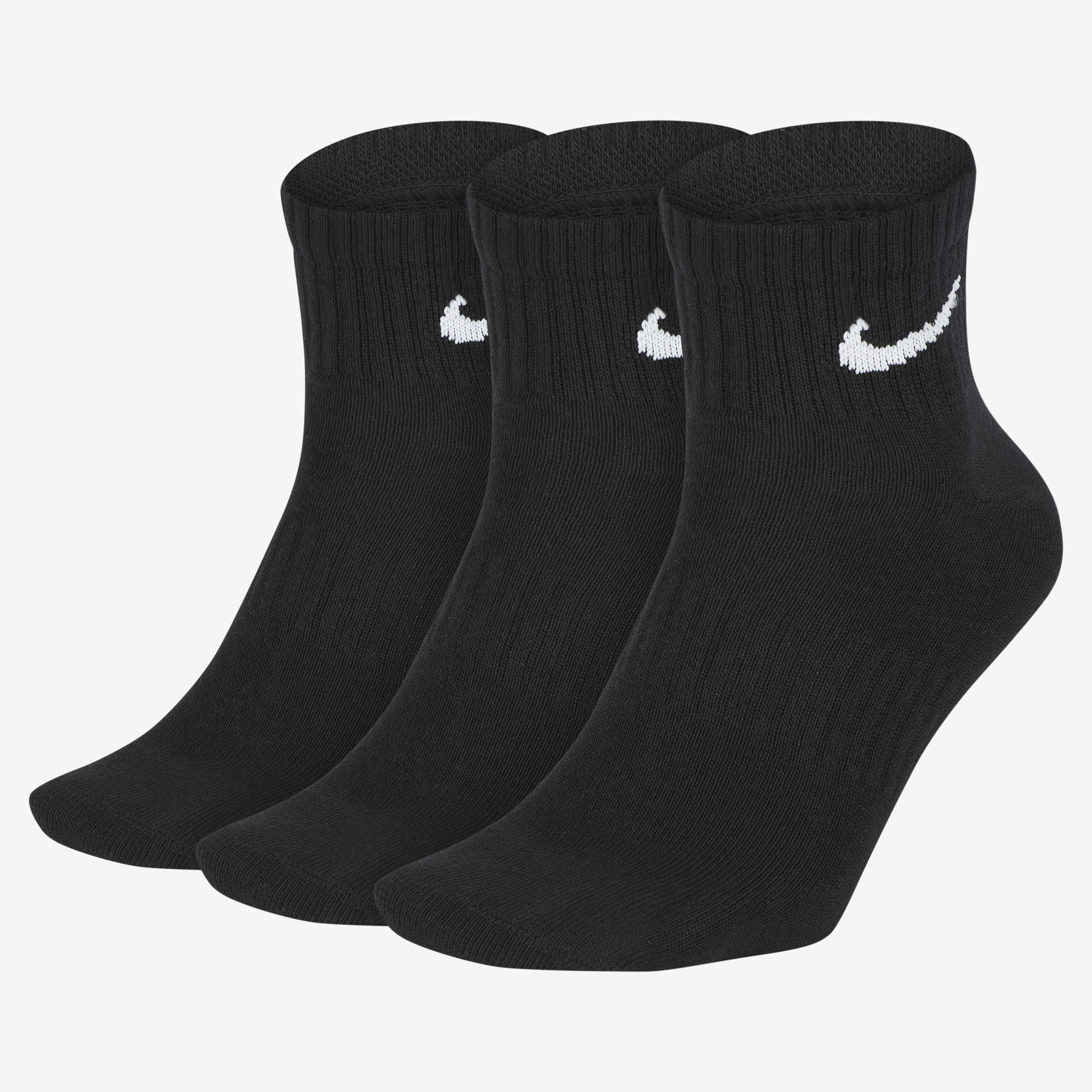 Buy Nike Everyday Lightweight Training Ankle Socks 3 Pairs Nike Kuwait Official