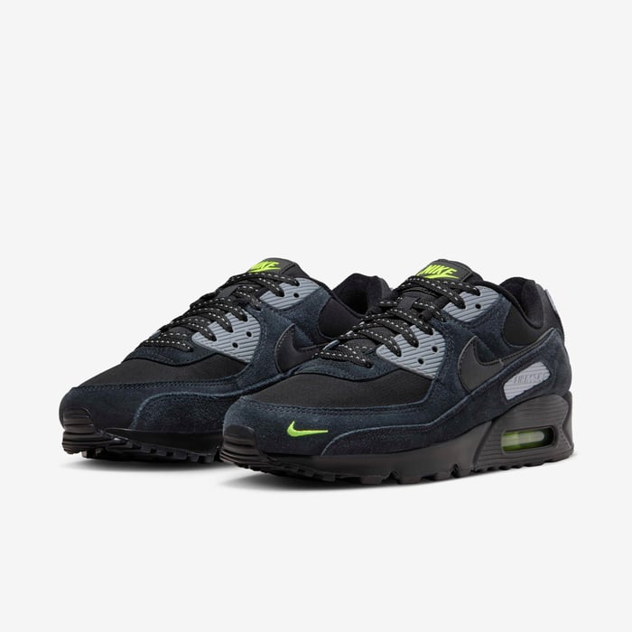 Buy Nike Air Max 90 Men's Shoes Black/Volt/Cool Grey/Black