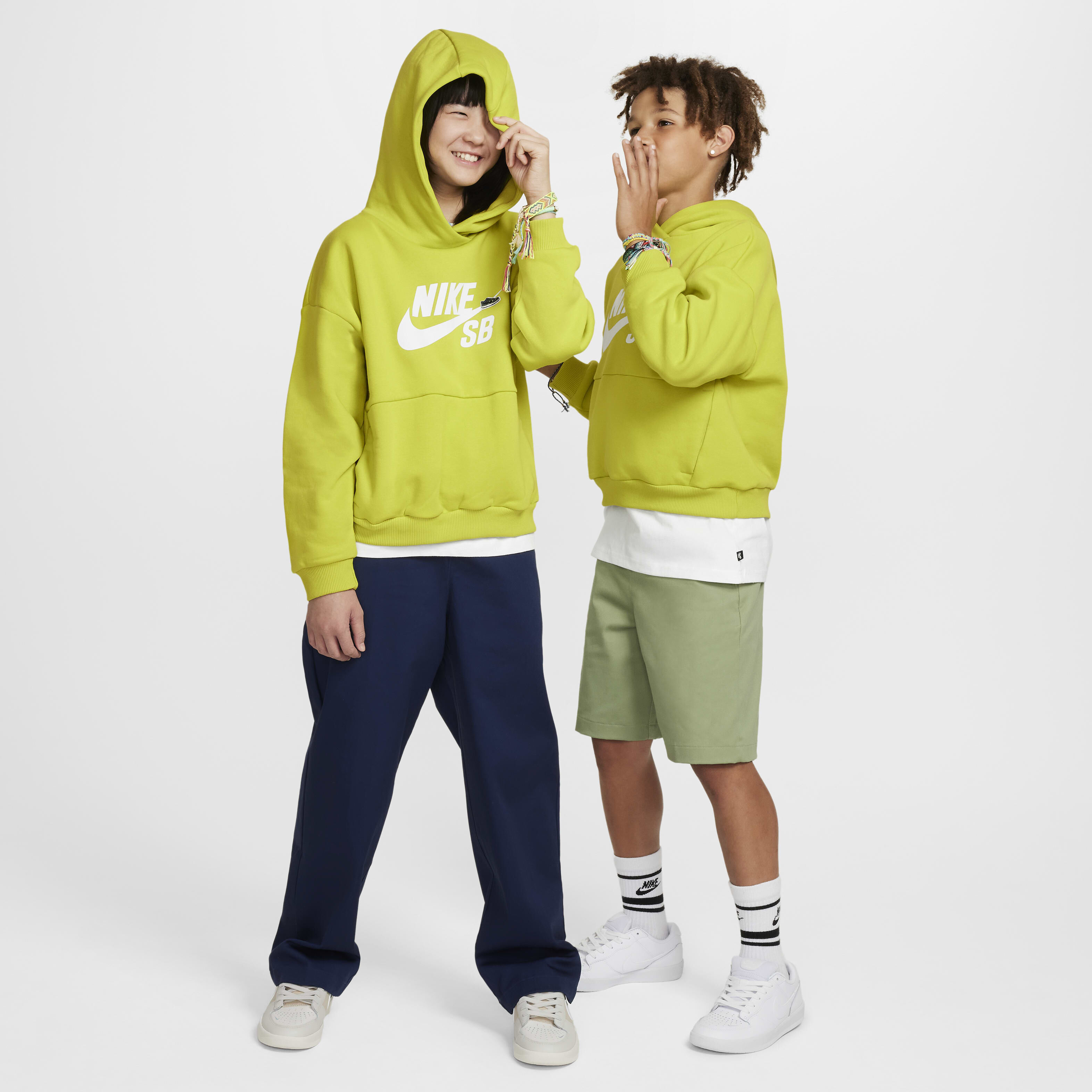 Nike sb icon hoodie yellow sales