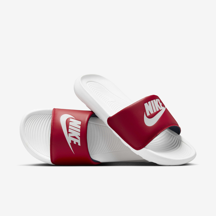 Buy Nike Victori One Men's Slides Gym Red/Obsidian/Summit White