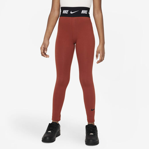 Leggings-Nike, Nike Sportswear Favourites, Older Kids' (Girls') High-Waisted Leggings