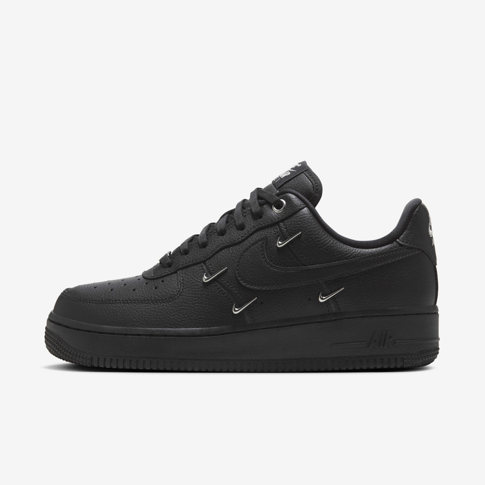 Buy Nike Air Force '07 LX Women's Shoes Black/Black/Metallic