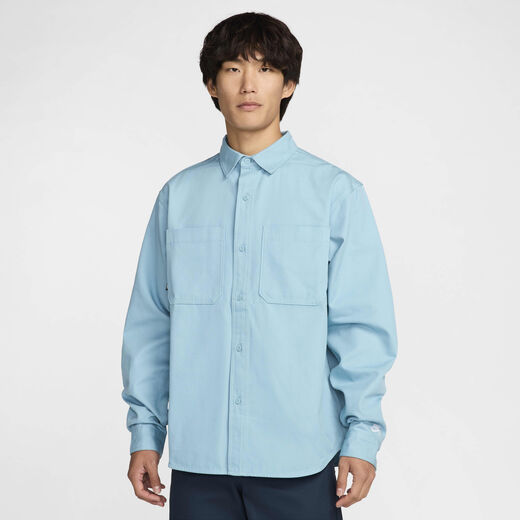 Men's Long Sleeves Shirts-Nike, Nike SB, Long-Sleeve Woven Skate Top