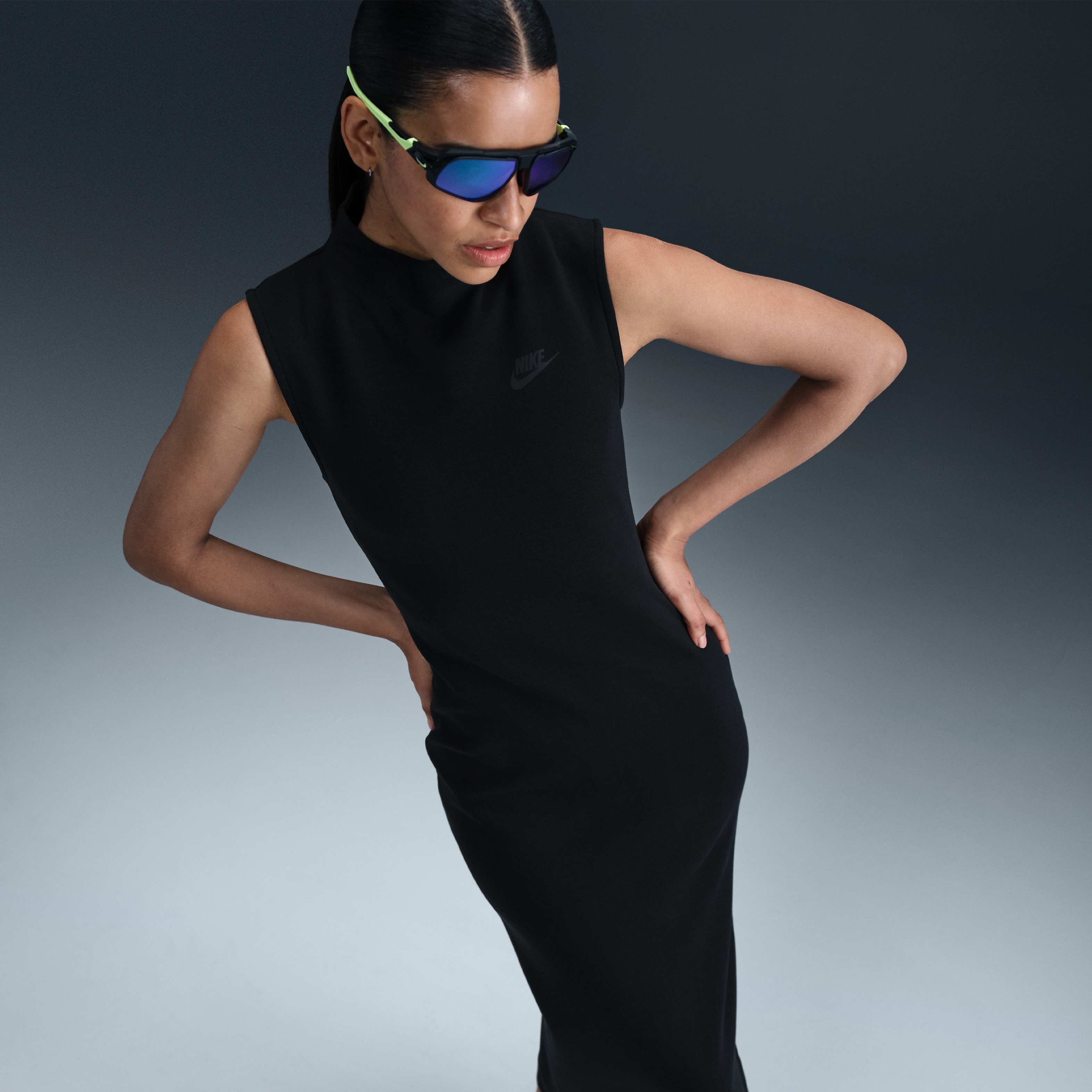 Buy Nike Sportswear Tech Fleece Women's Slim Maxi Tank Dress