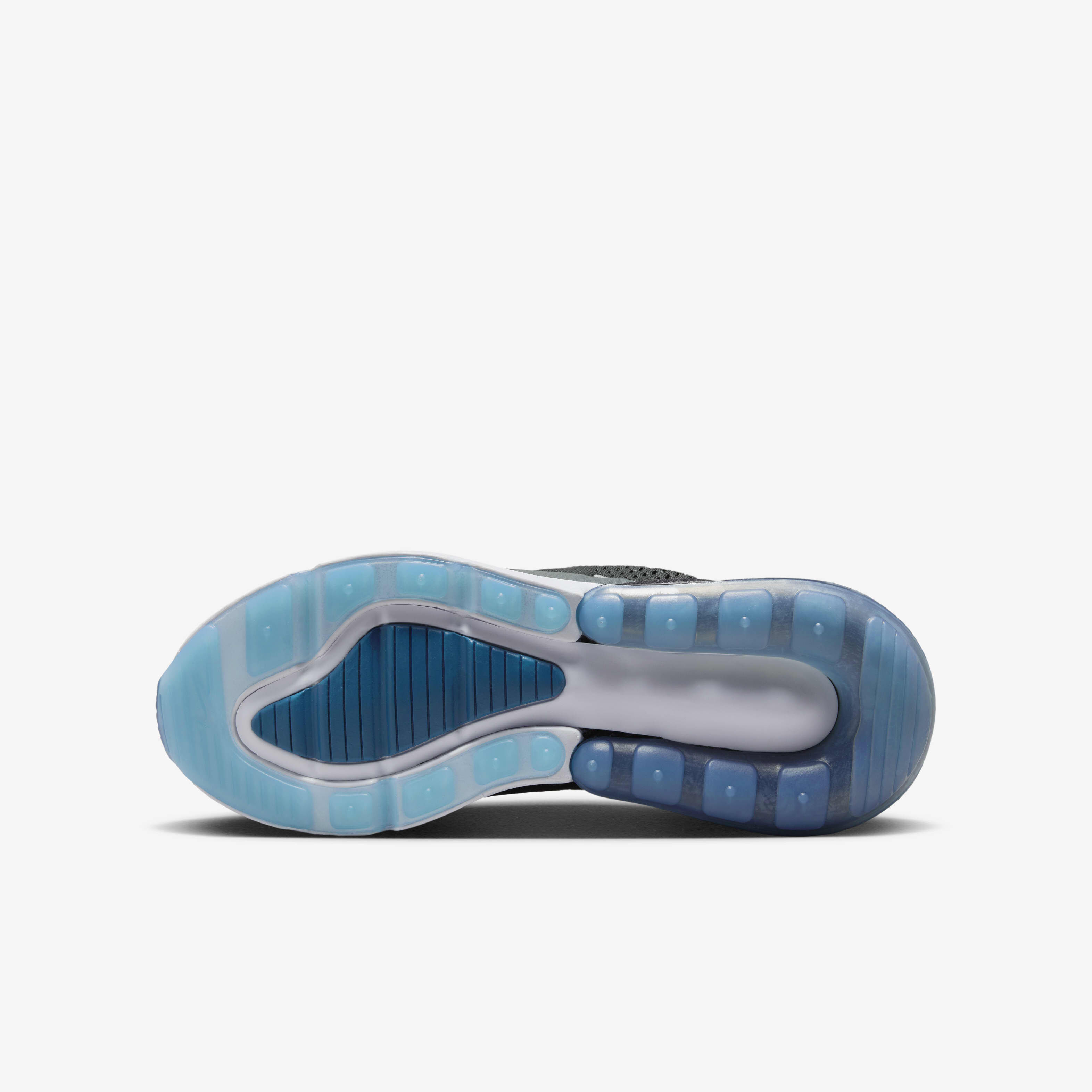 Buy Nike Air Max 270 Older Kids Shoes Anthracite Industrial Blue White Metallic Silver Nike Kuwait Official