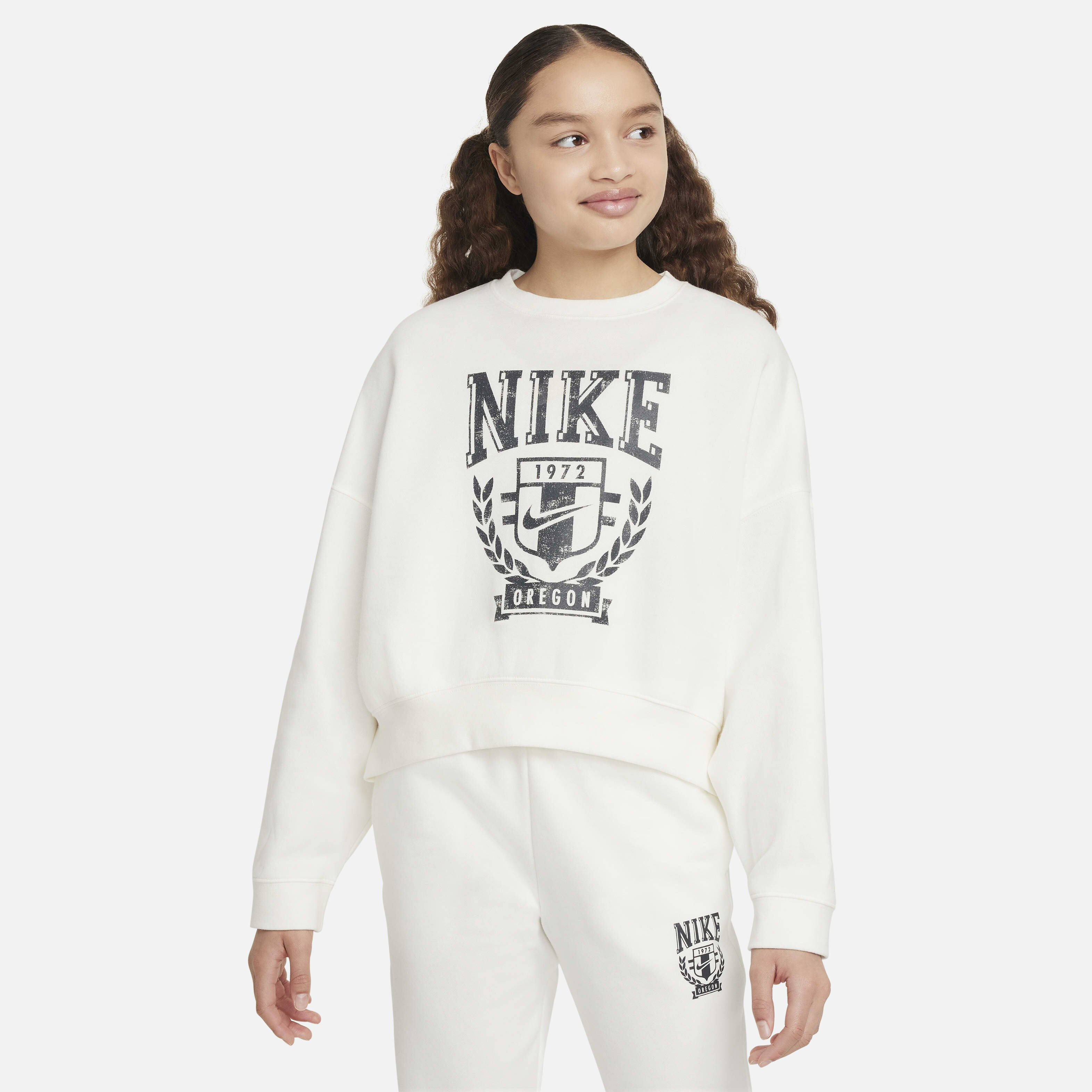 Buy Nike Sportswear Older Kids' (Girls') Oversized Fleece