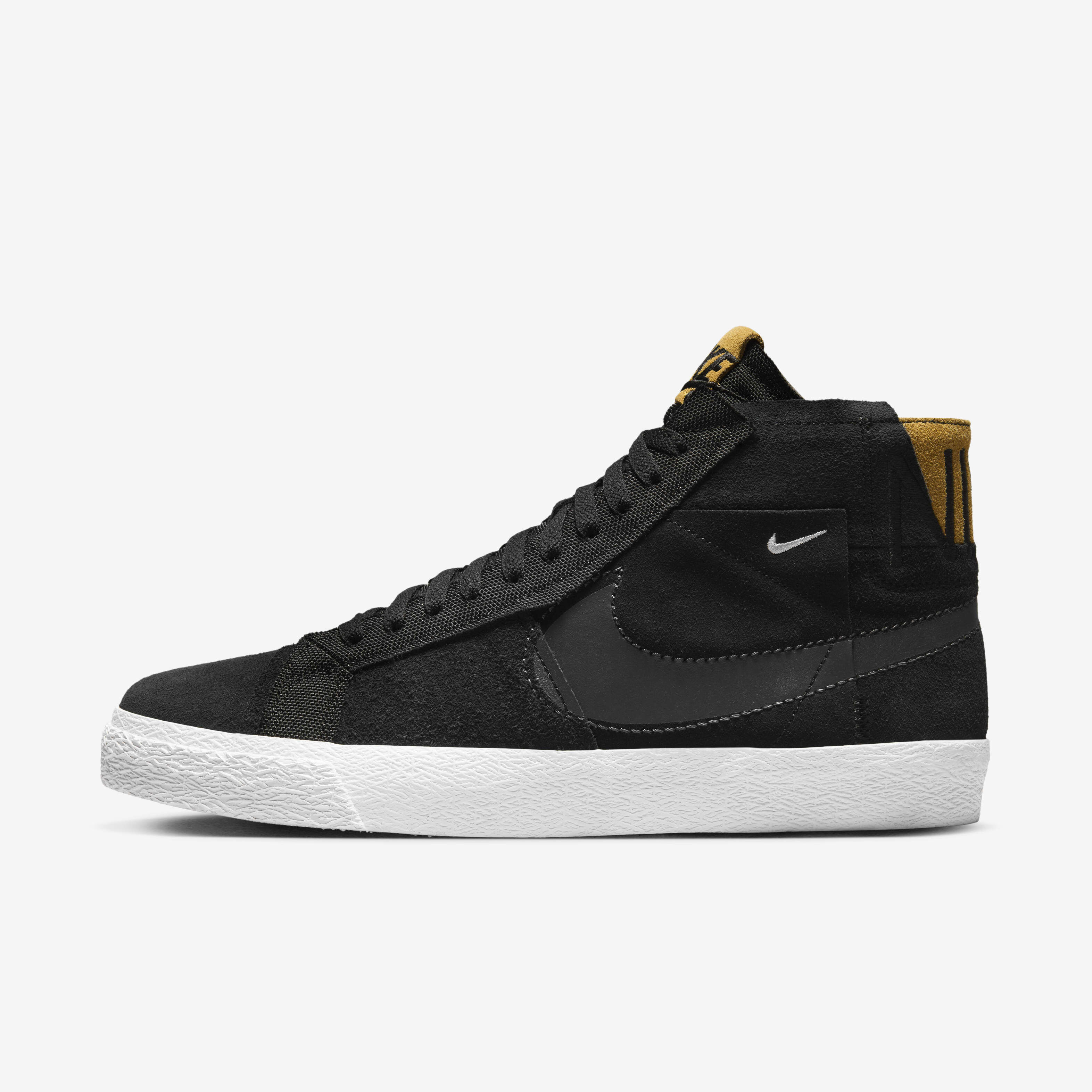 Nike blazer all black leather store